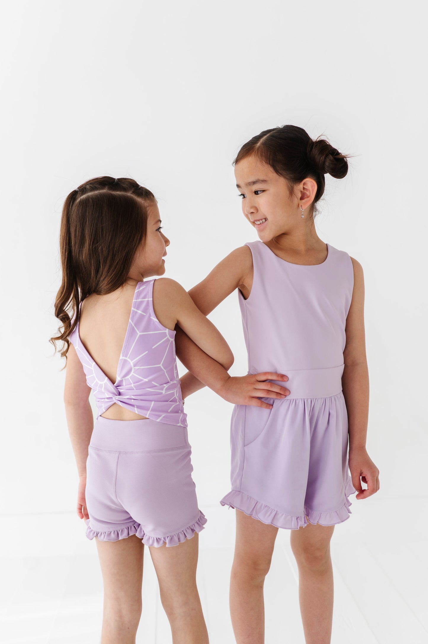 Very Violet | Ruffle Romper