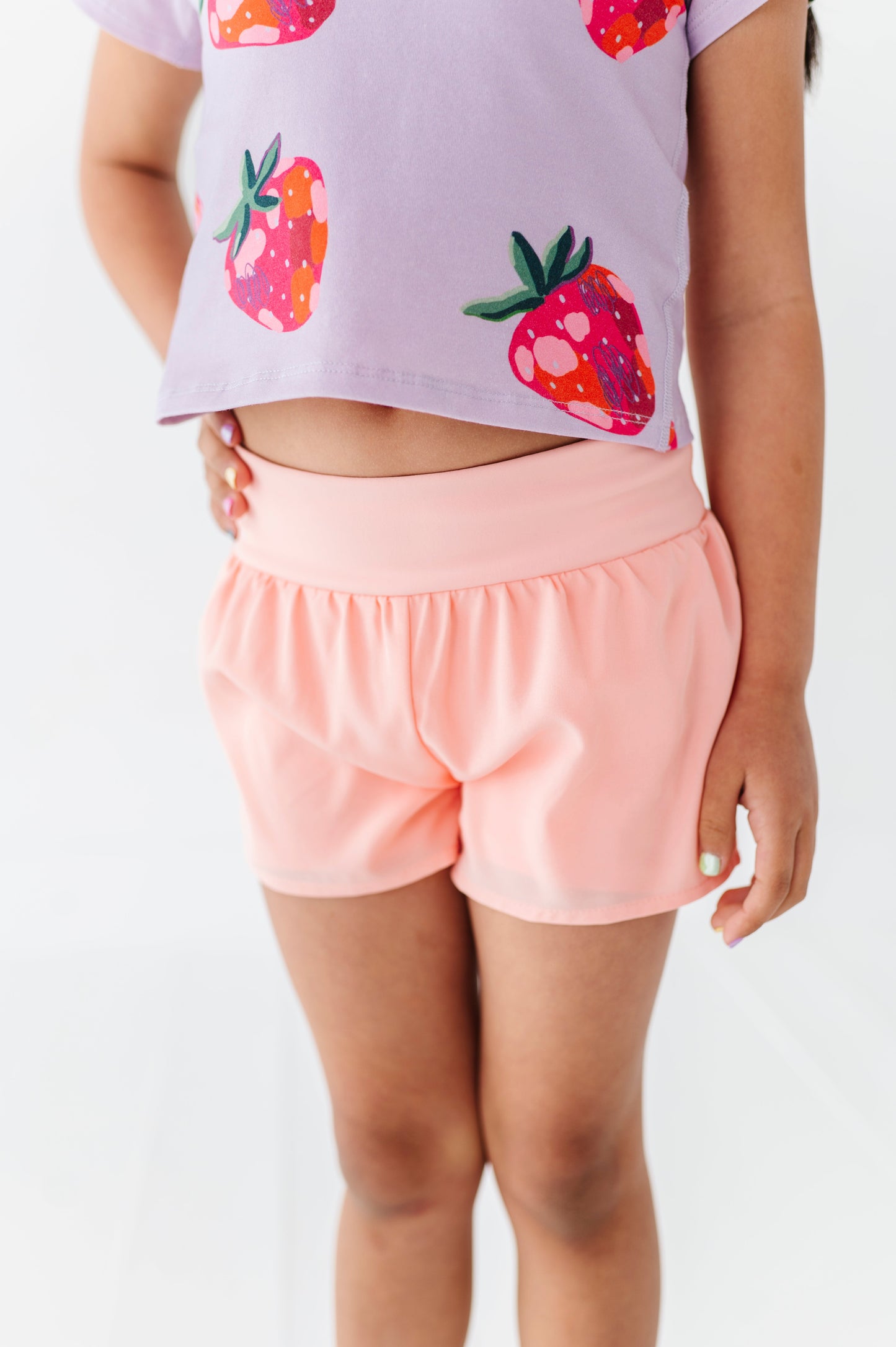 Peachy Pearl | Ruffle Bum Runner Shorts