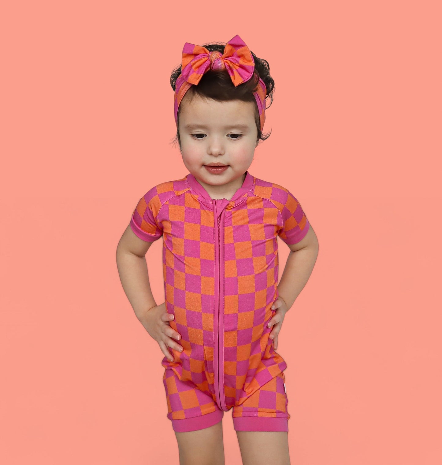 NEON DREAMS CHECKERS DREAM SHORTIE