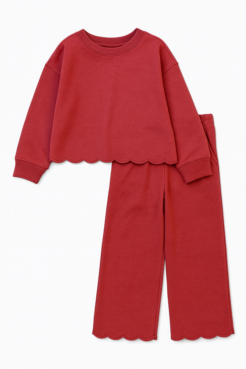Weihnachts-Colorblock-Schößchen