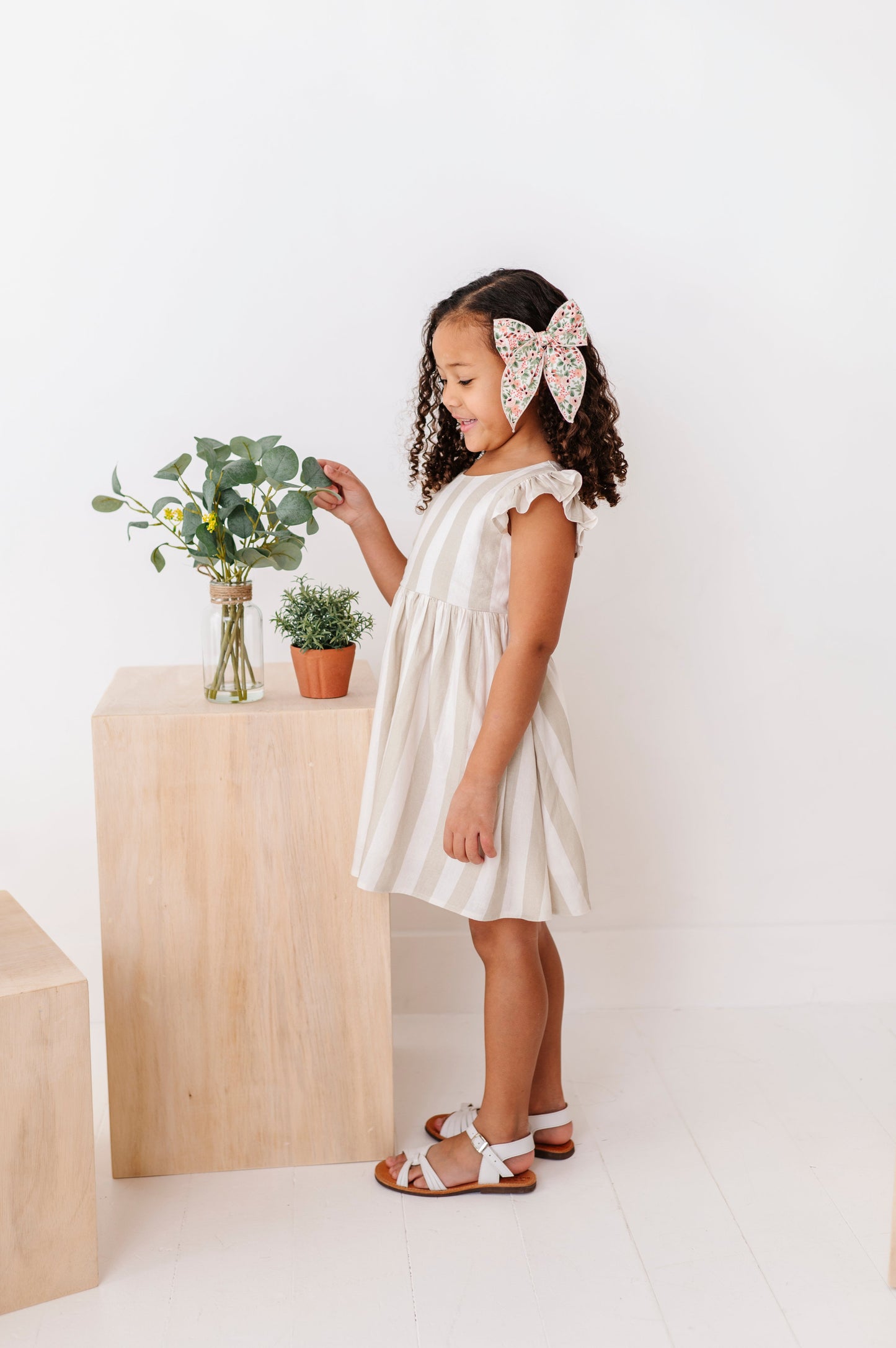 Coastal Stripes | Tie Back DRESS