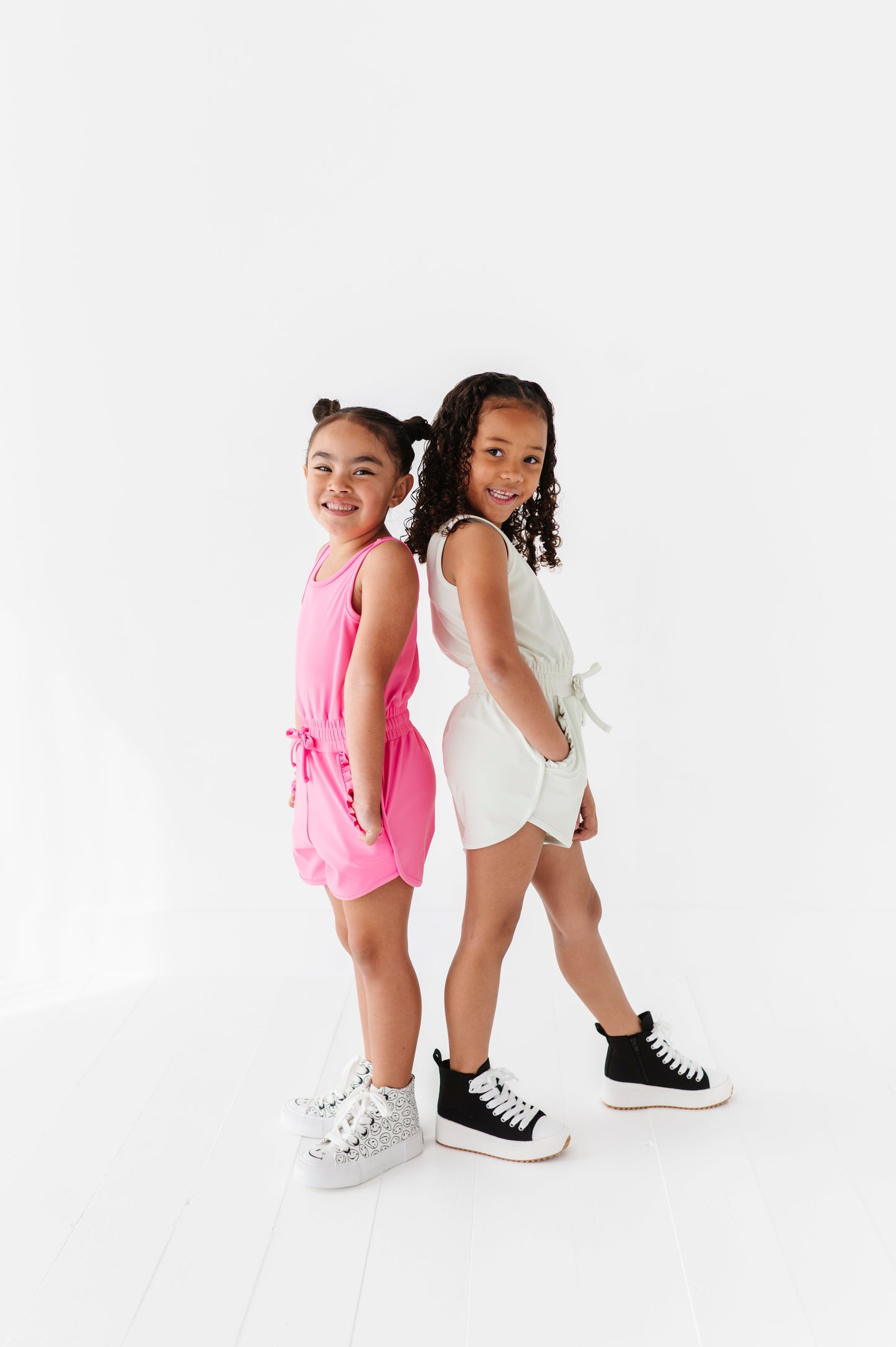 Berry Pink | Ruffle Romper
