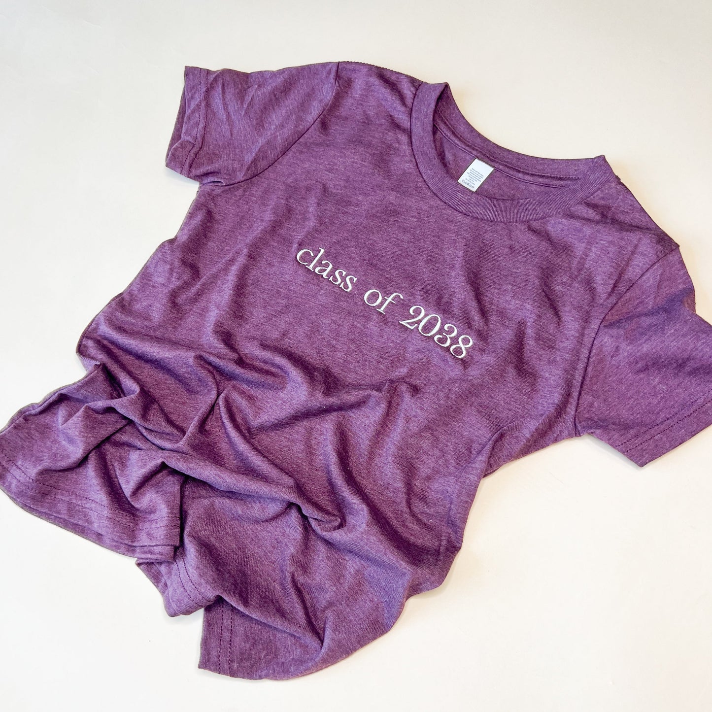 Custom Class of Embroidered Child Tee