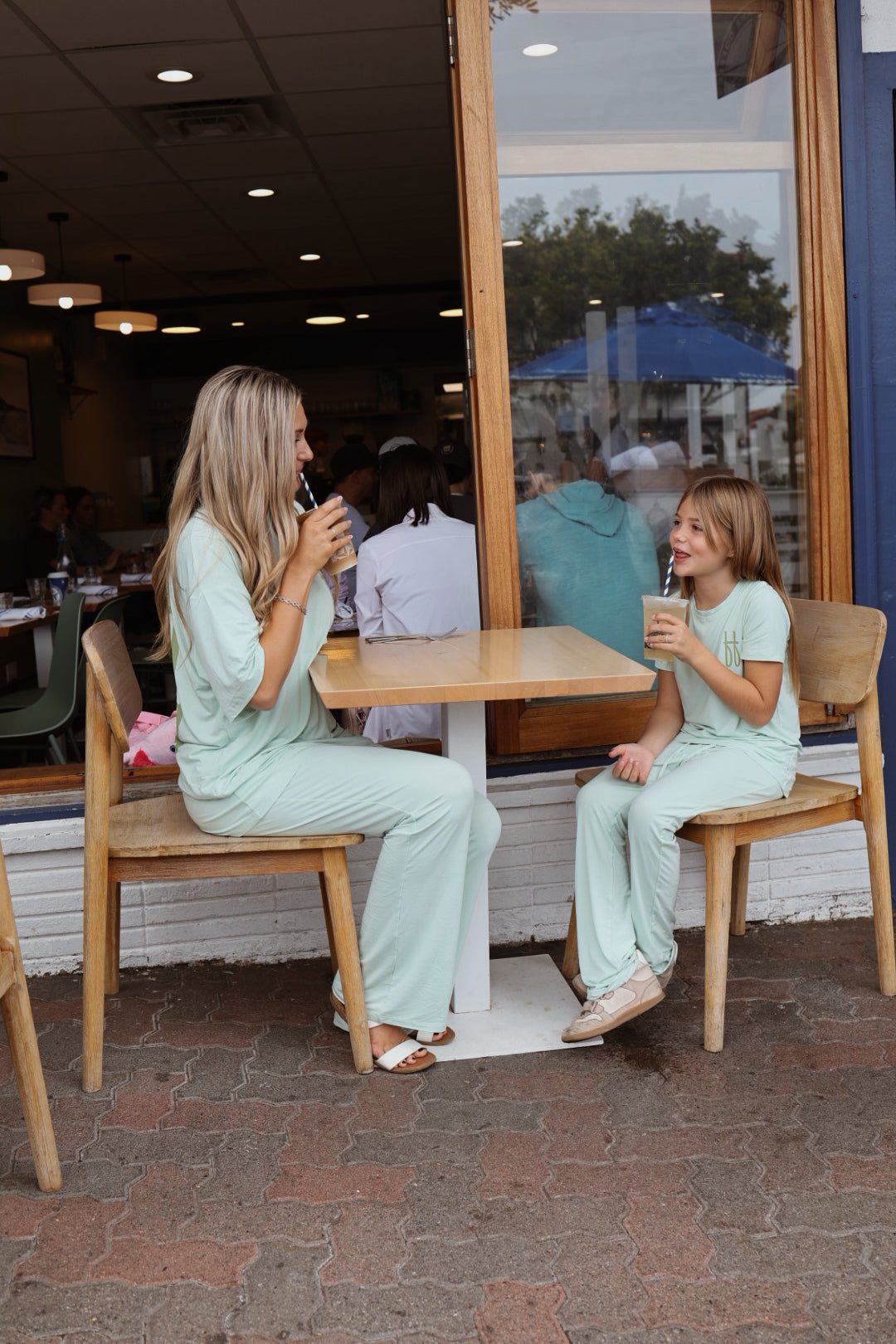 Child Short Sleeve Bamboo Lounge Set | Meet Me at the Beach