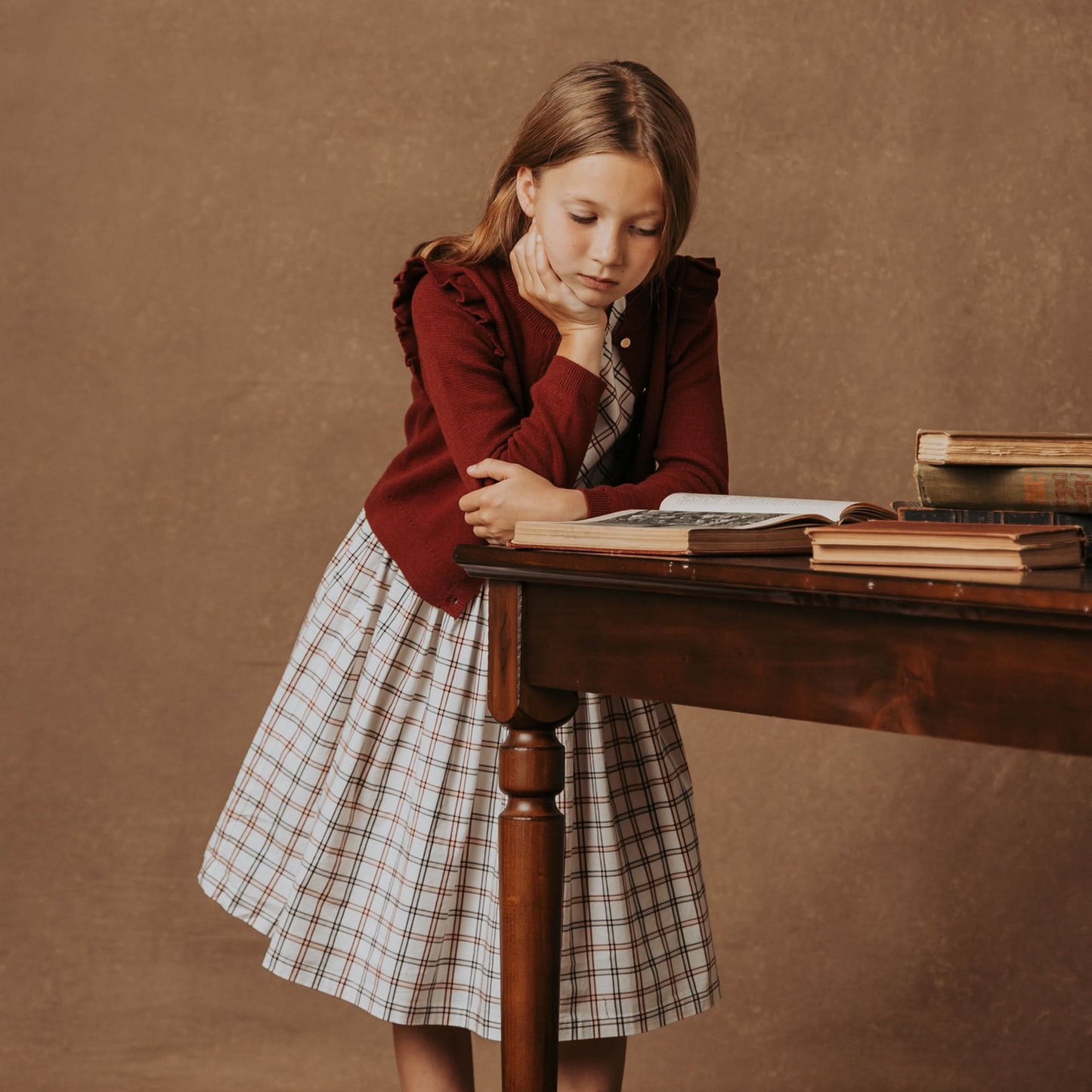 Organic Milano Ruffle Cardigan - Baby