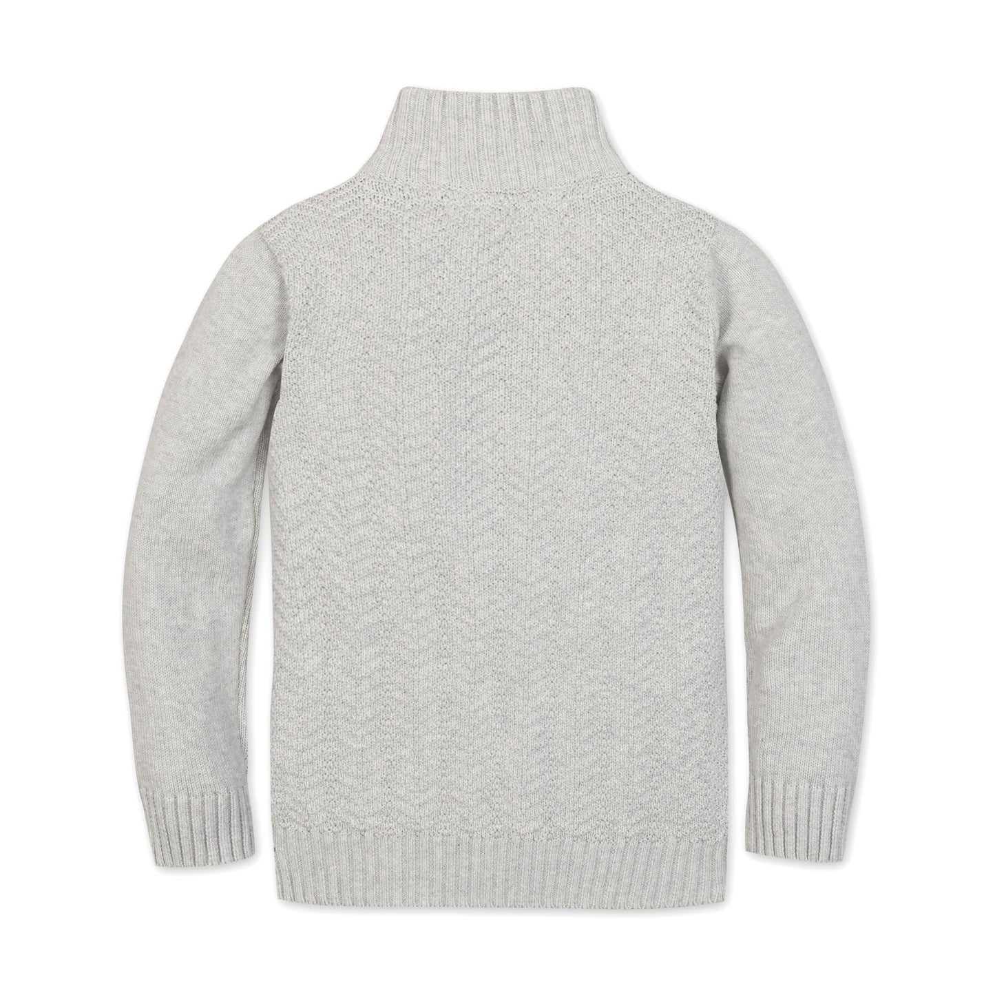 Organic Half Zip Cable Sweater