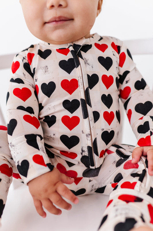 King of Hearts Convertible Romper