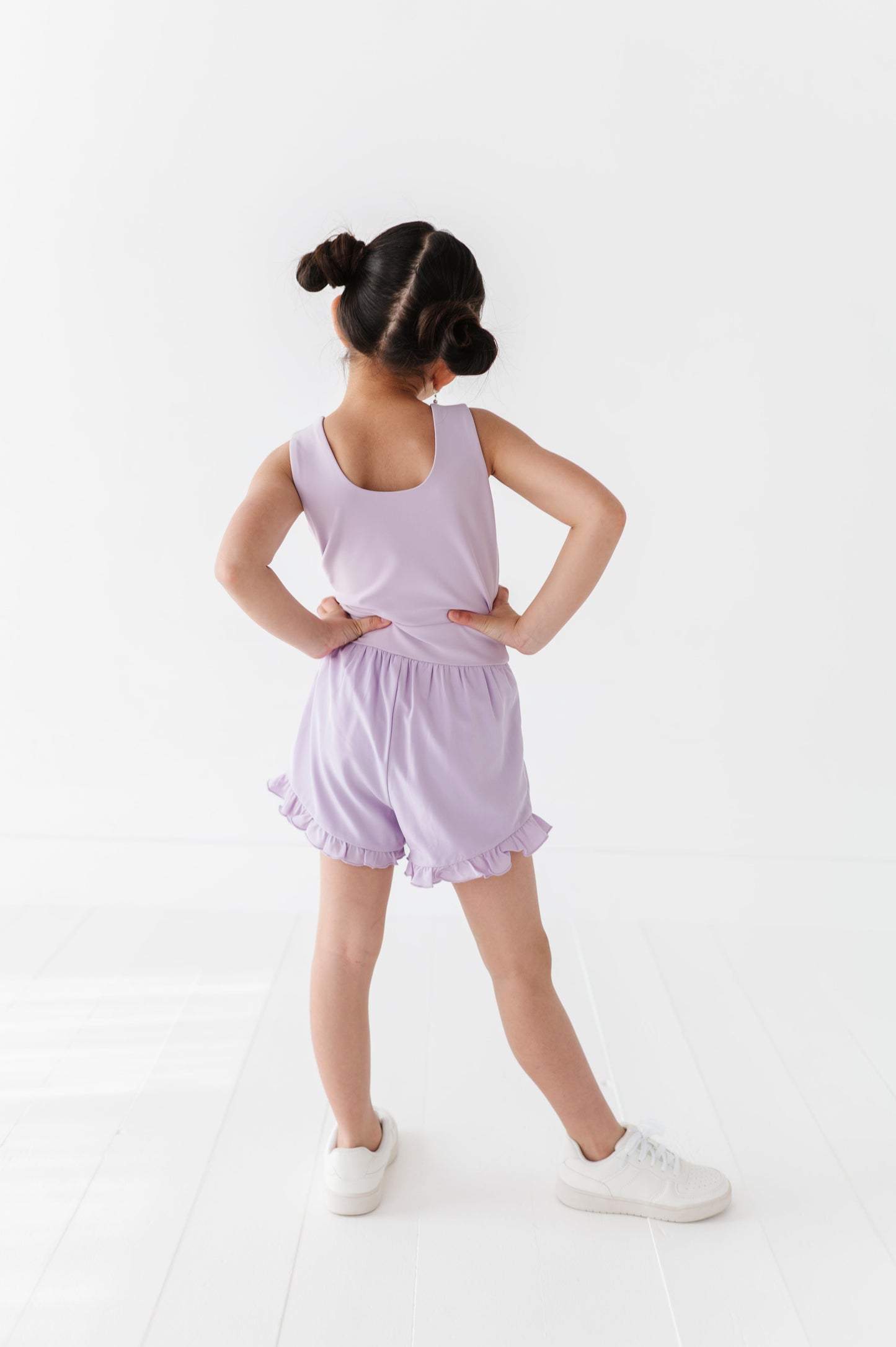 Very Violet | Ruffle Romper