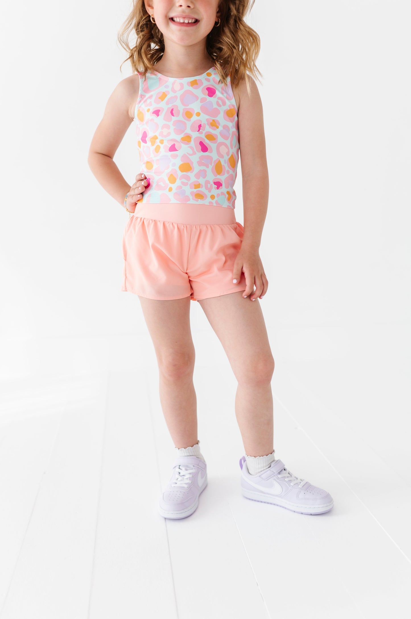 Peachy Pearl | Ruffle Bum Runner Shorts