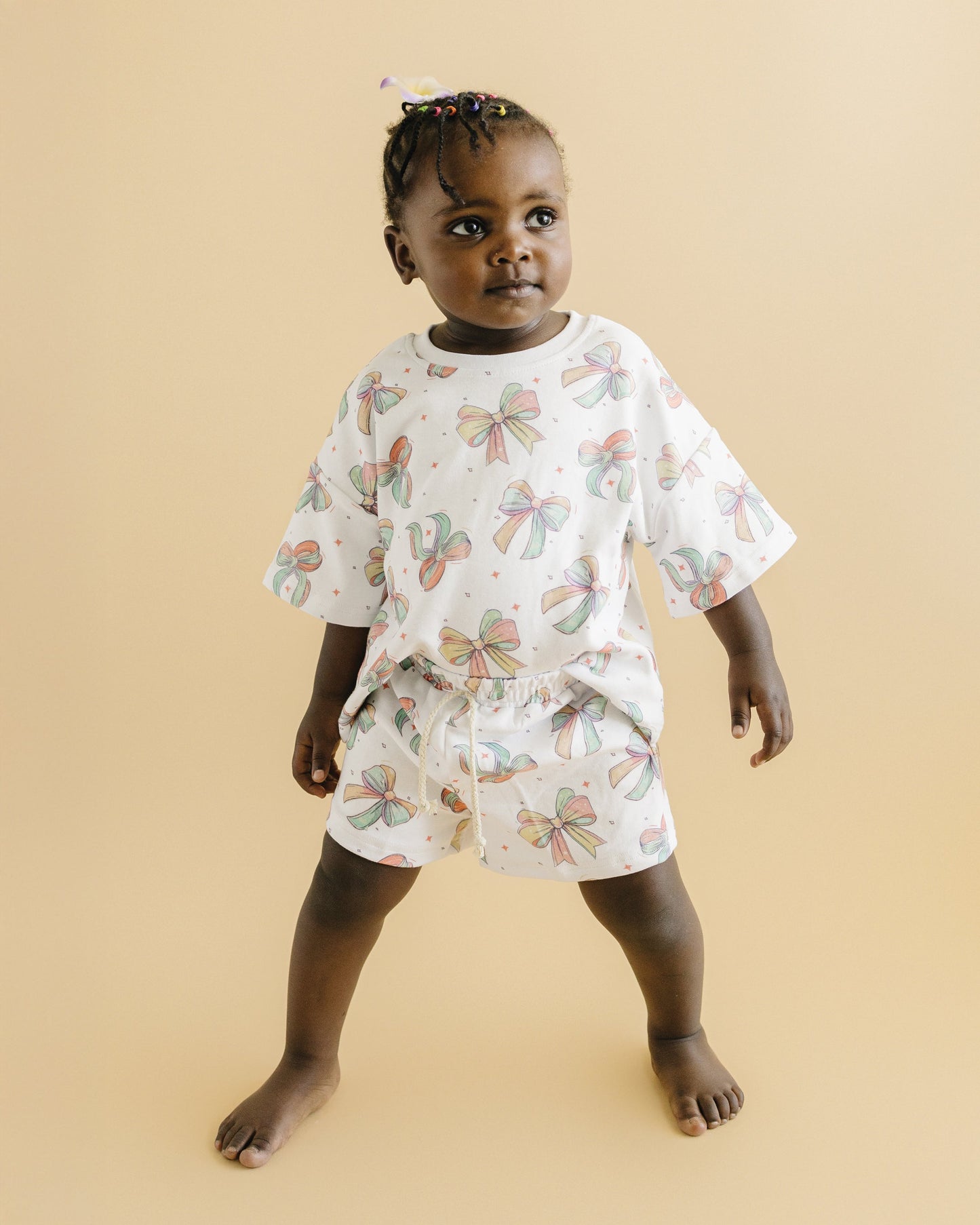 Shorts Set | Happy Bows