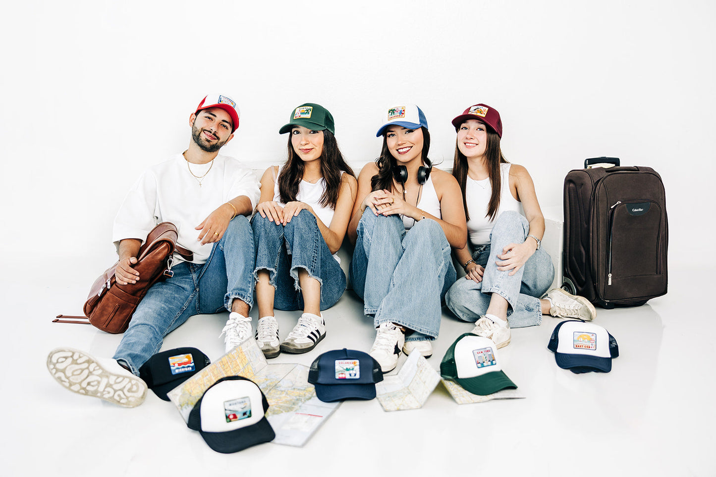 East Coast Postcard Trucker Hat