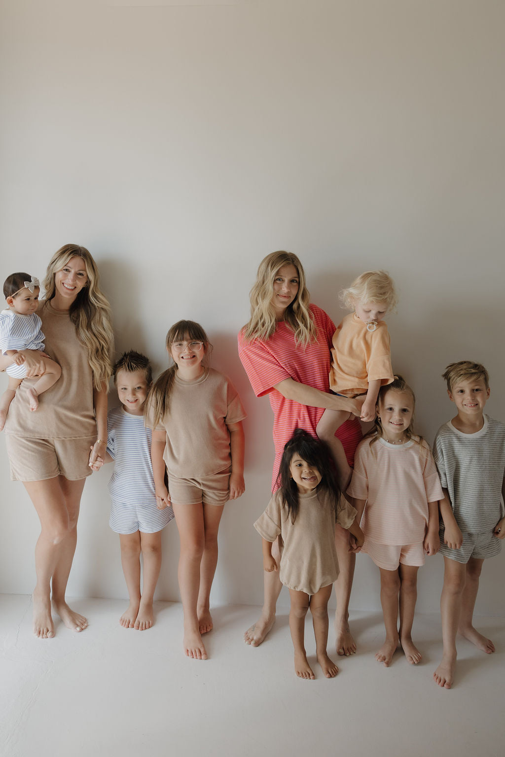 Child Terry Short Set | Tan