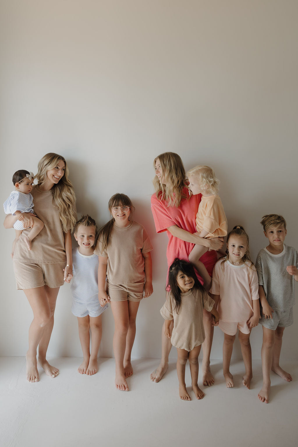 Child Terry Short Set | Tan