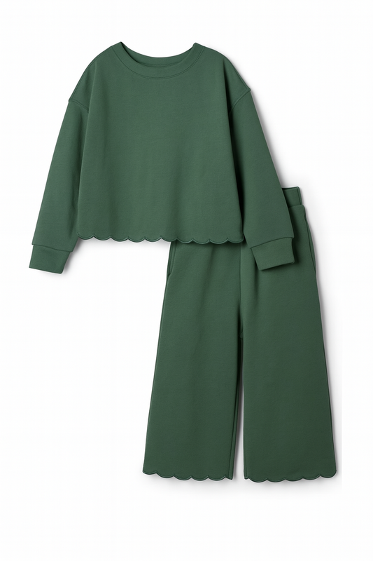 Weihnachts-Colorblock-Schößchen