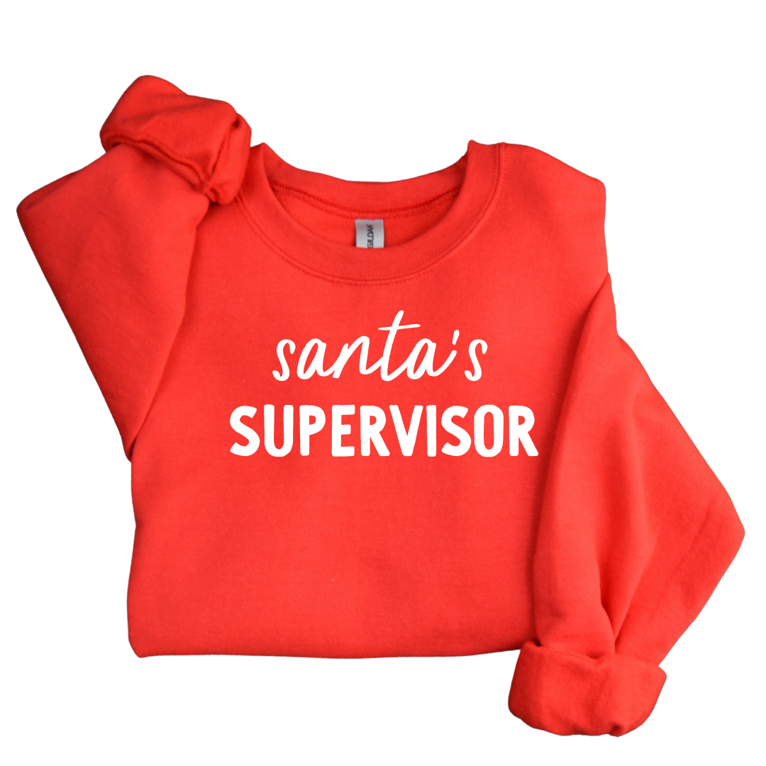 Santa's Supervisor Pullover