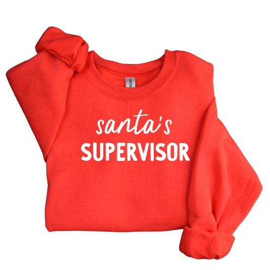 Santa's Supervisor Pullover