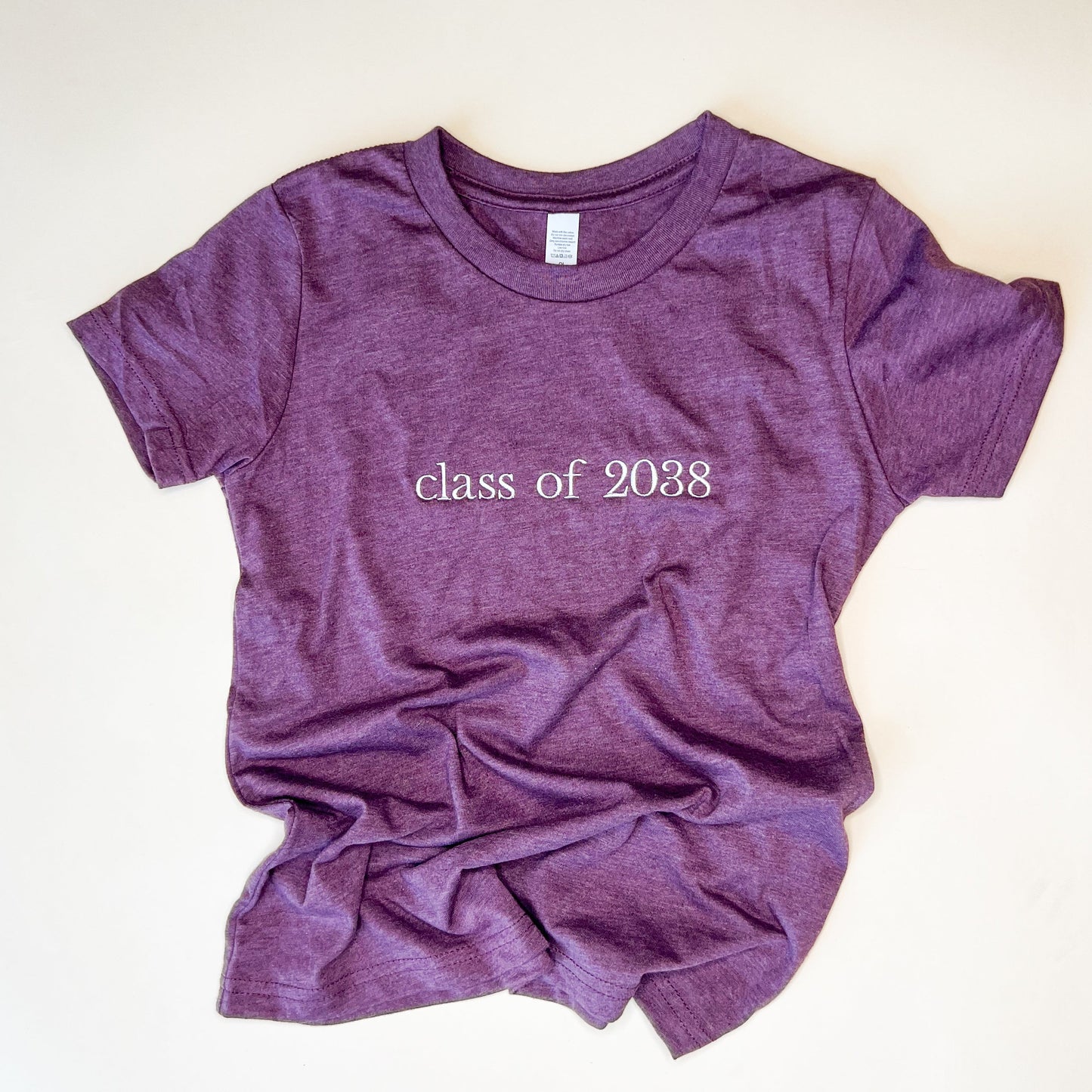 Custom Class of Embroidered Child Tee