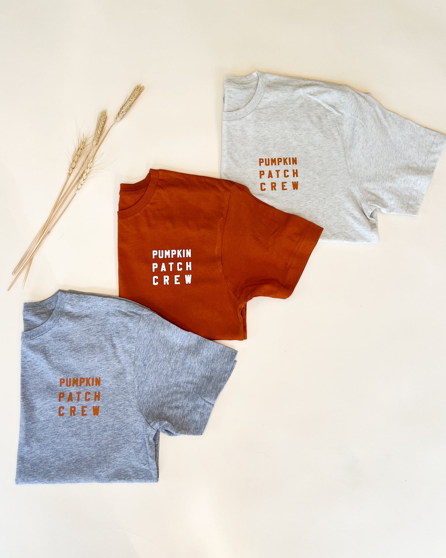 Pumpkin Patch Crew Classic Adult Tee - White Design