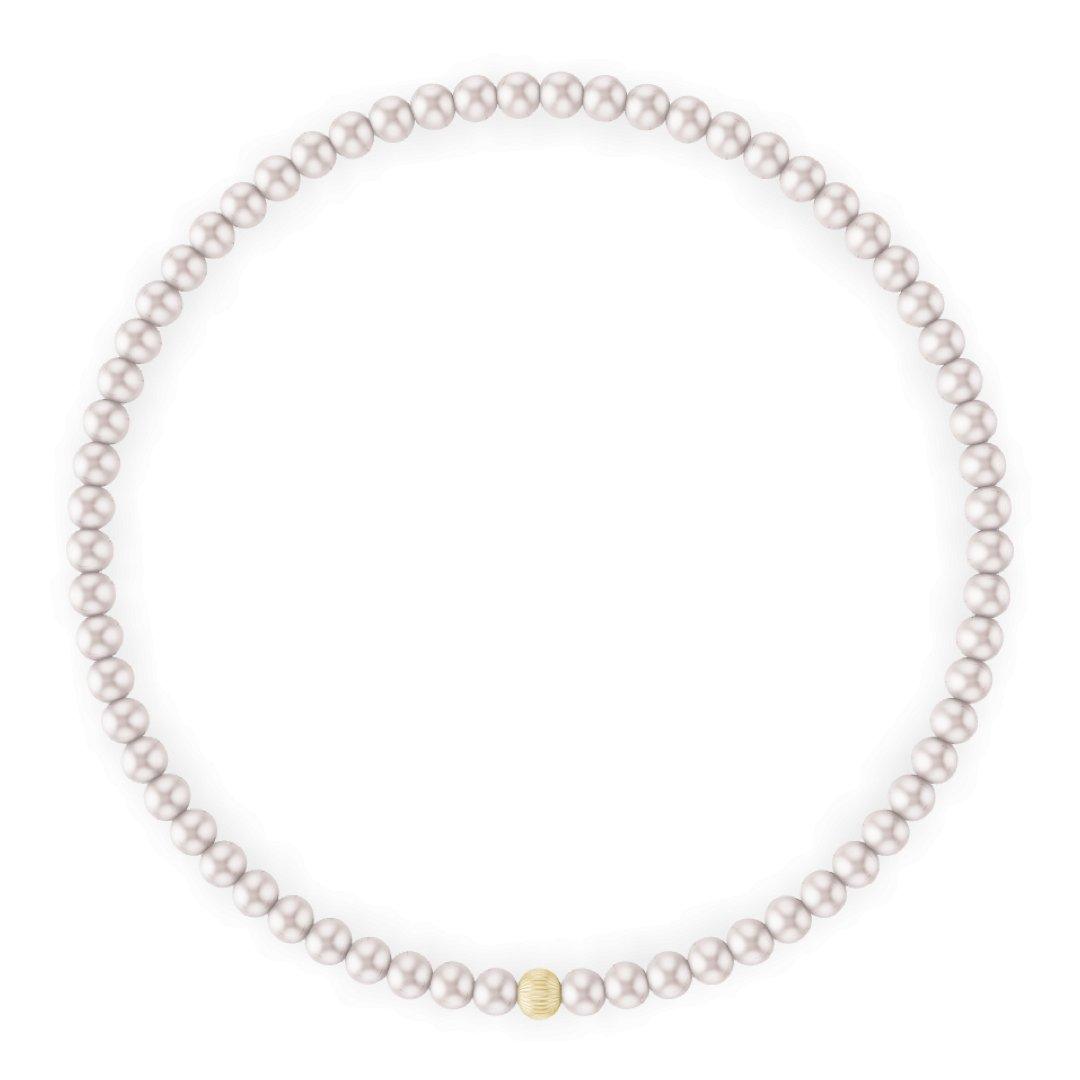 3MM White Pearl Bracelet - Little Joy Co.