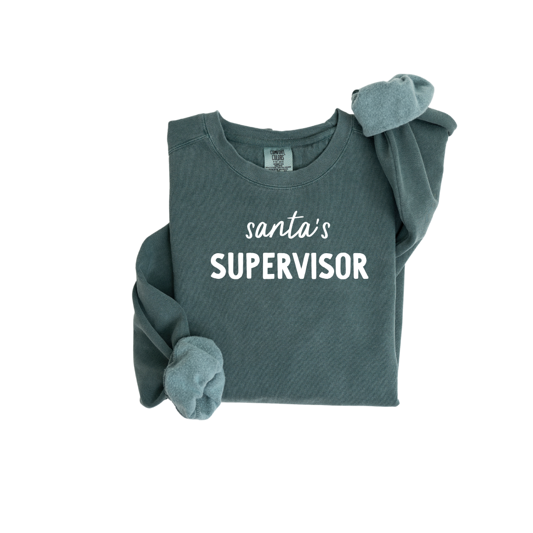 Santa's Supervisor Pullover
