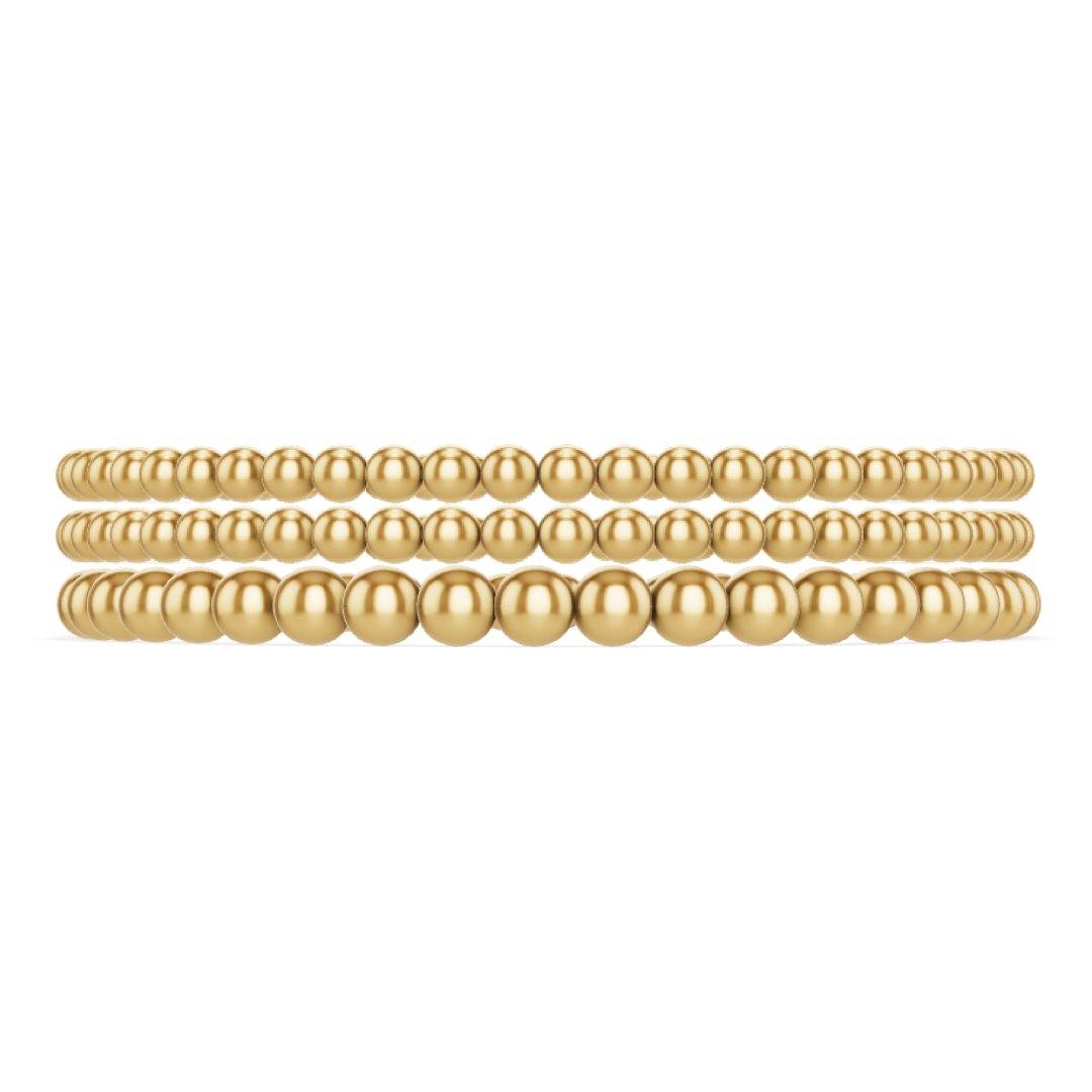 433 Gold Bracelet Stack - Little Joy Co.