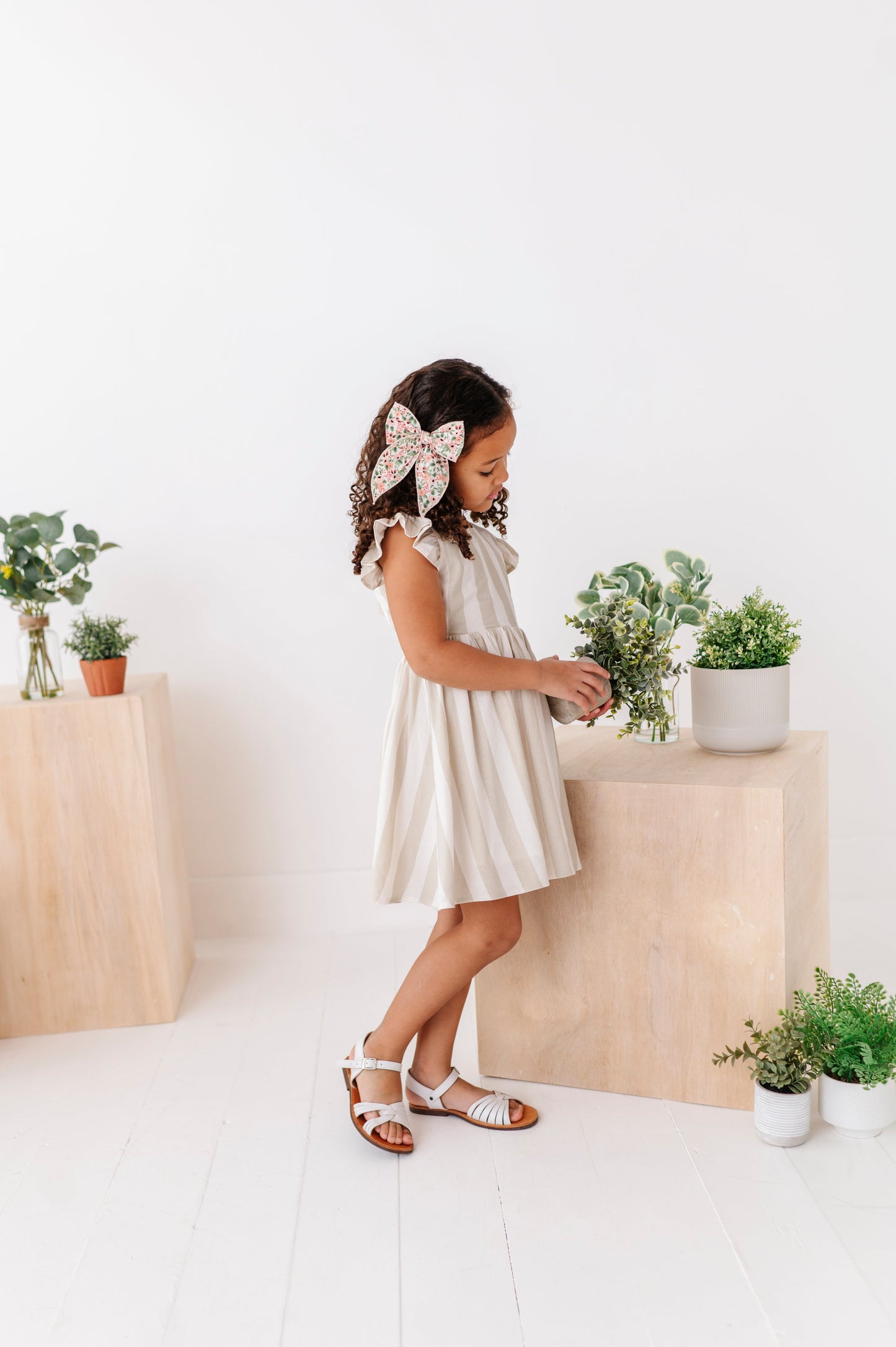 Coastal Stripes | Tie Back DRESS