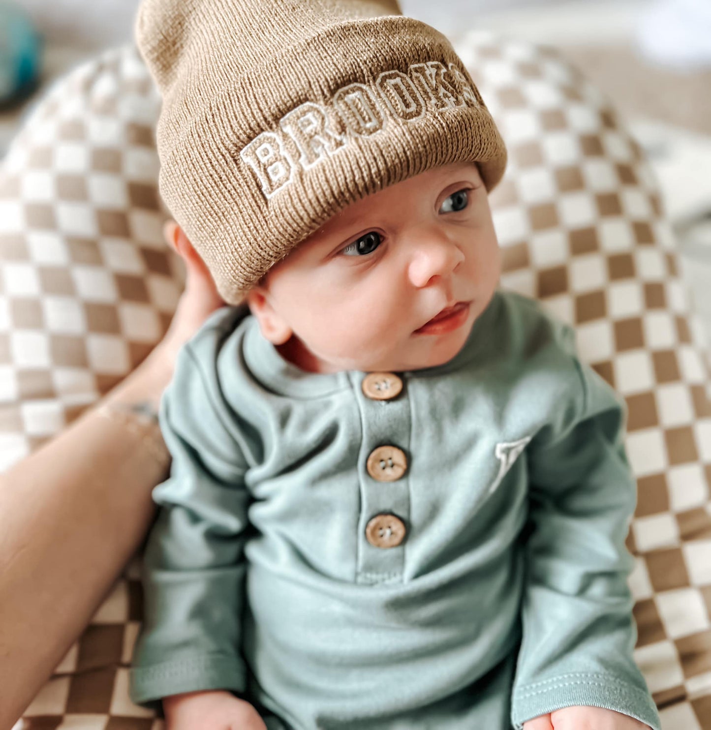 Individuell bestickte Babymütze - Weitere Farben
