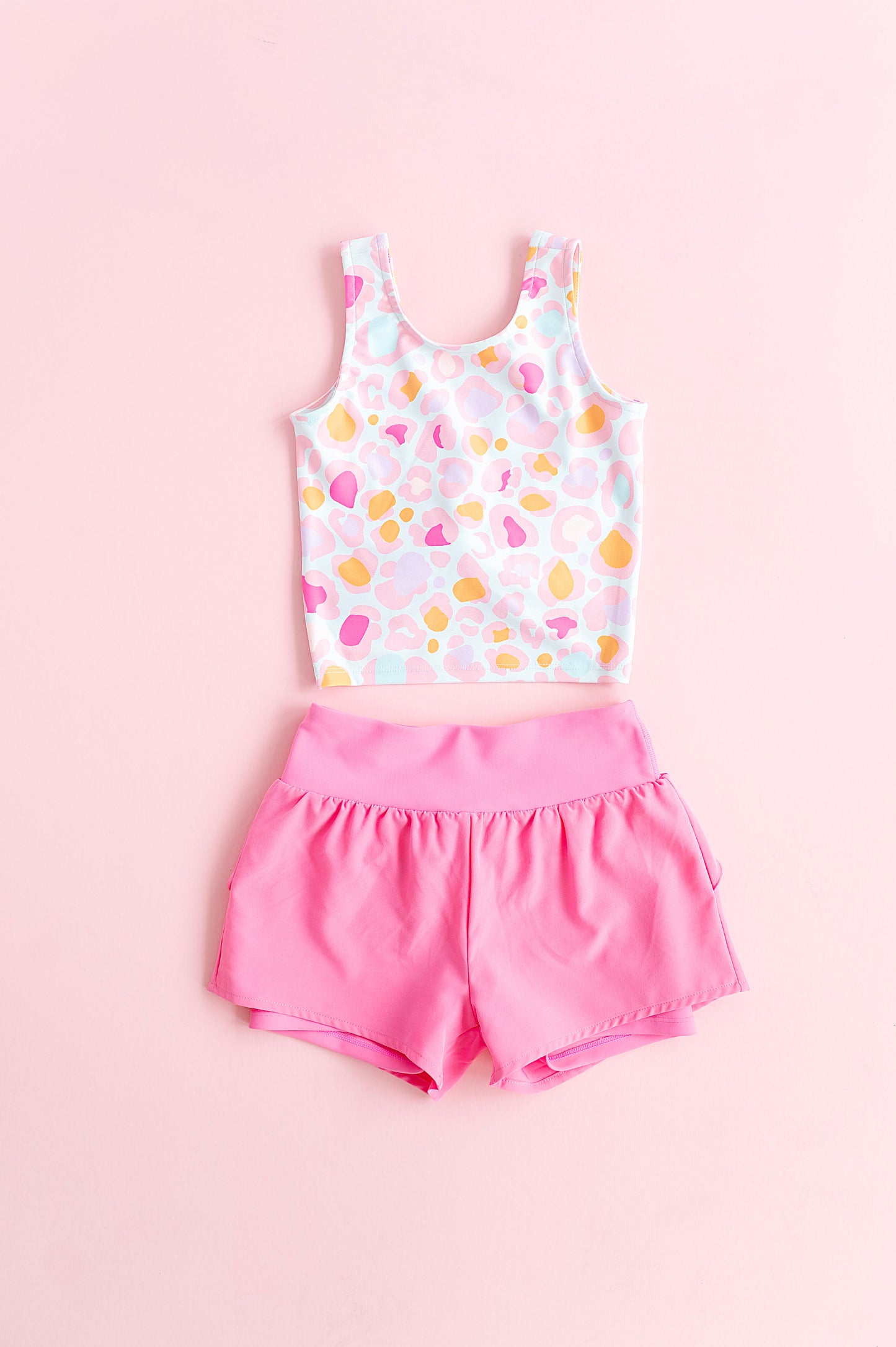 Berry Pink | Ruffle Bum Runner Shorts