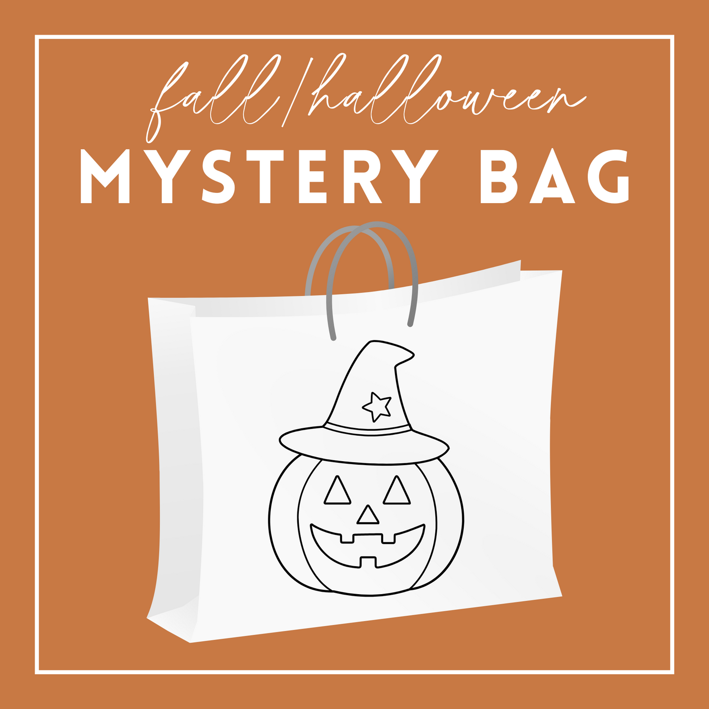 Fall or Halloween Mystery Bag - Sweatshirt or Bubble Romper