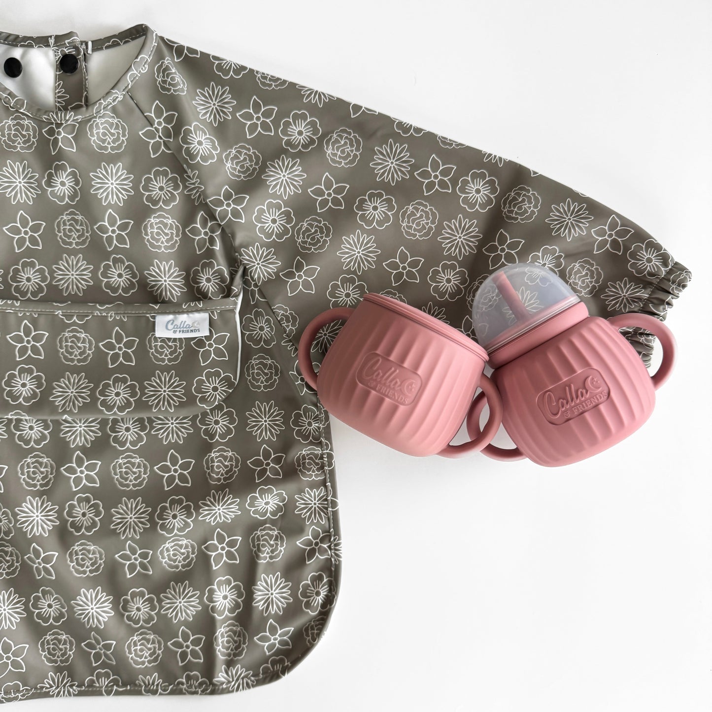 The Grayson Long Sleeve Bib - Blossom