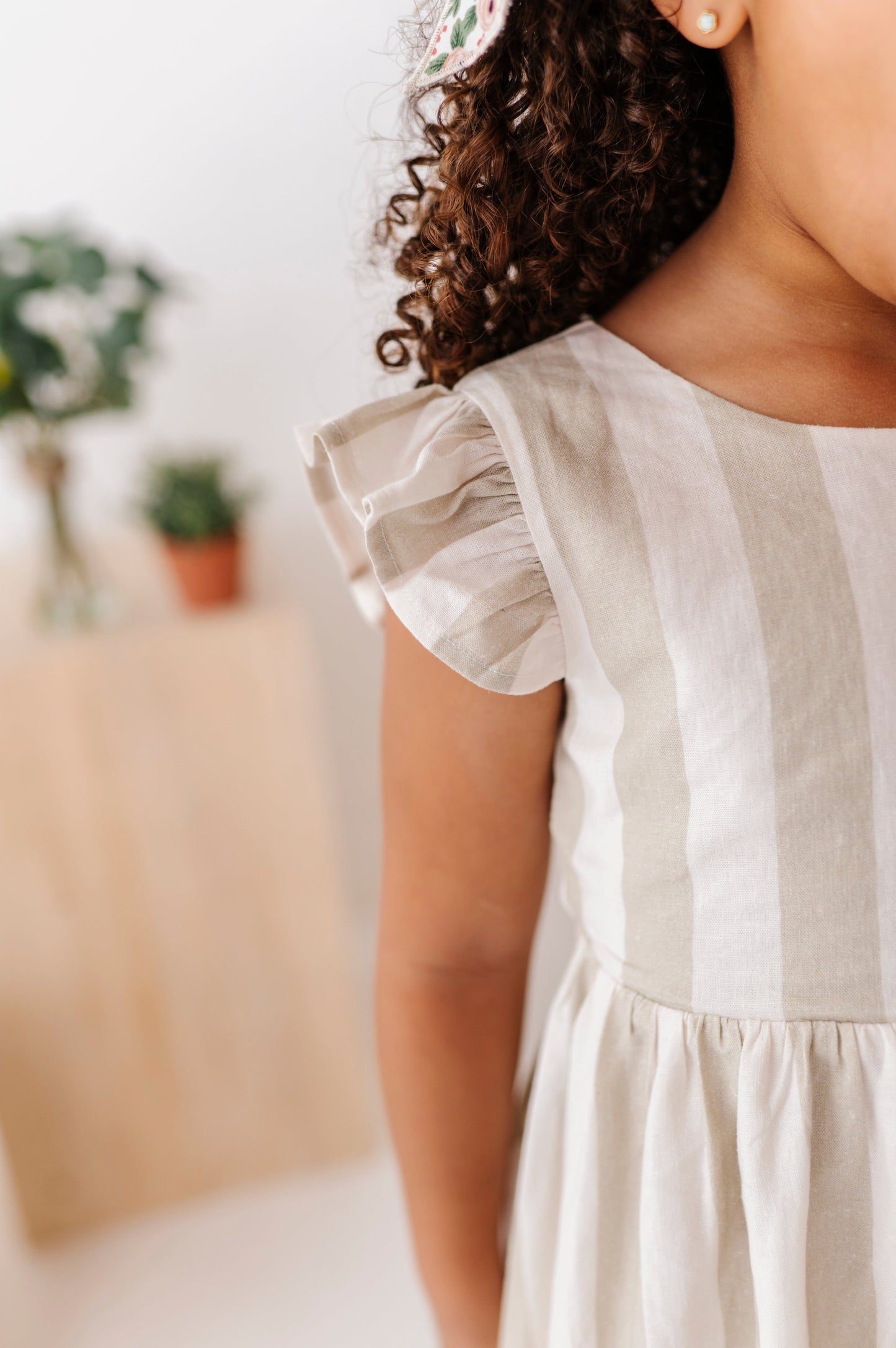 Coastal Stripes | Tie Back DRESS