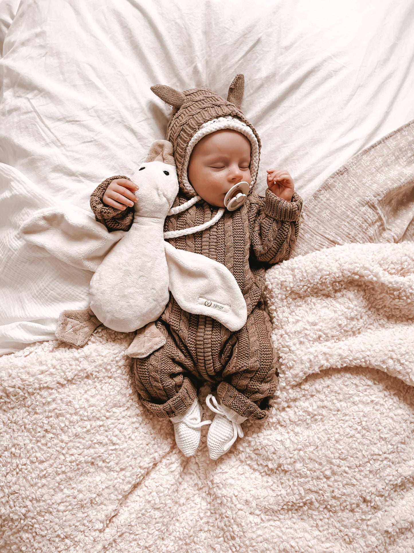 Luna + Luca Baby Bear Jumpsuit