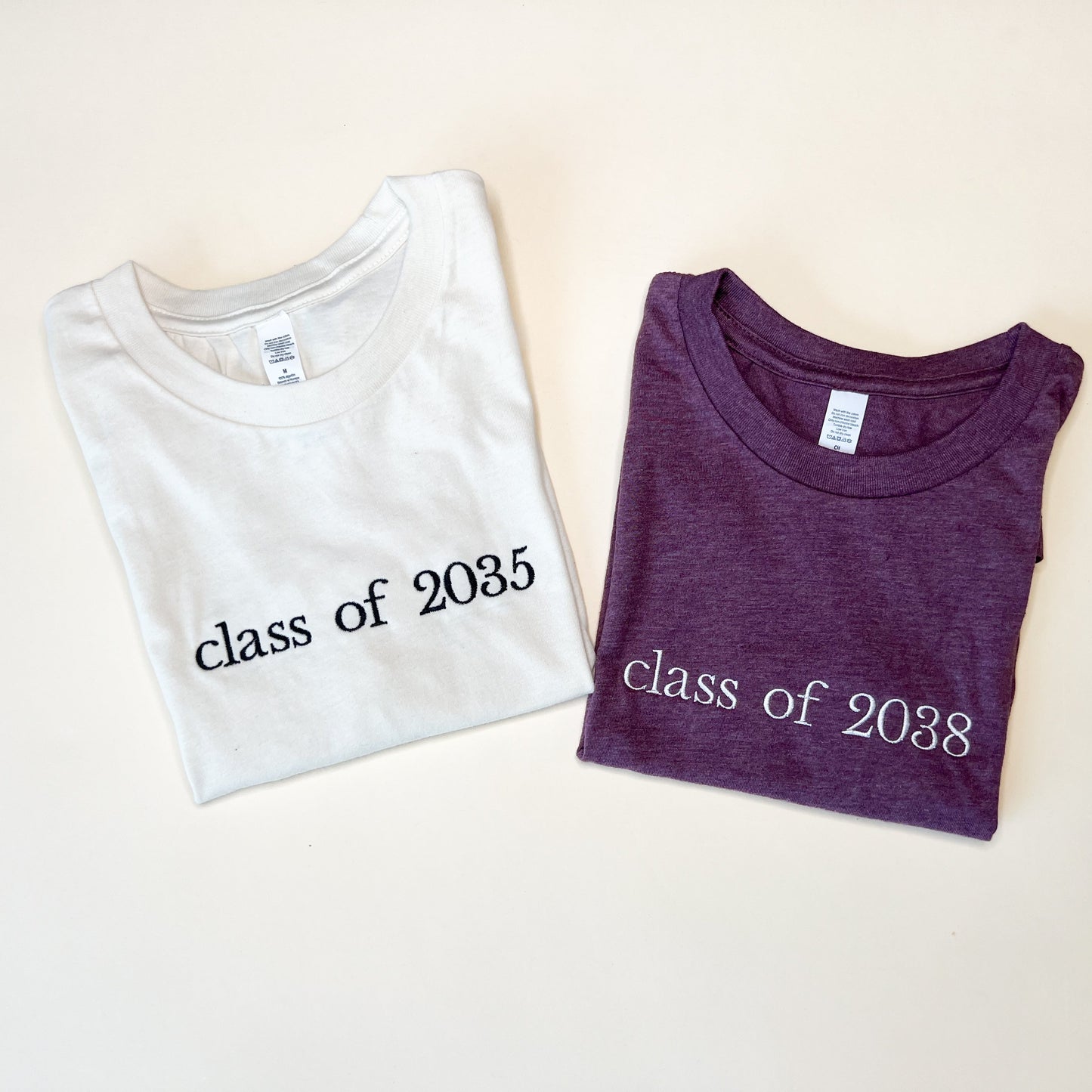 Custom Class of Embroidered Child Tee