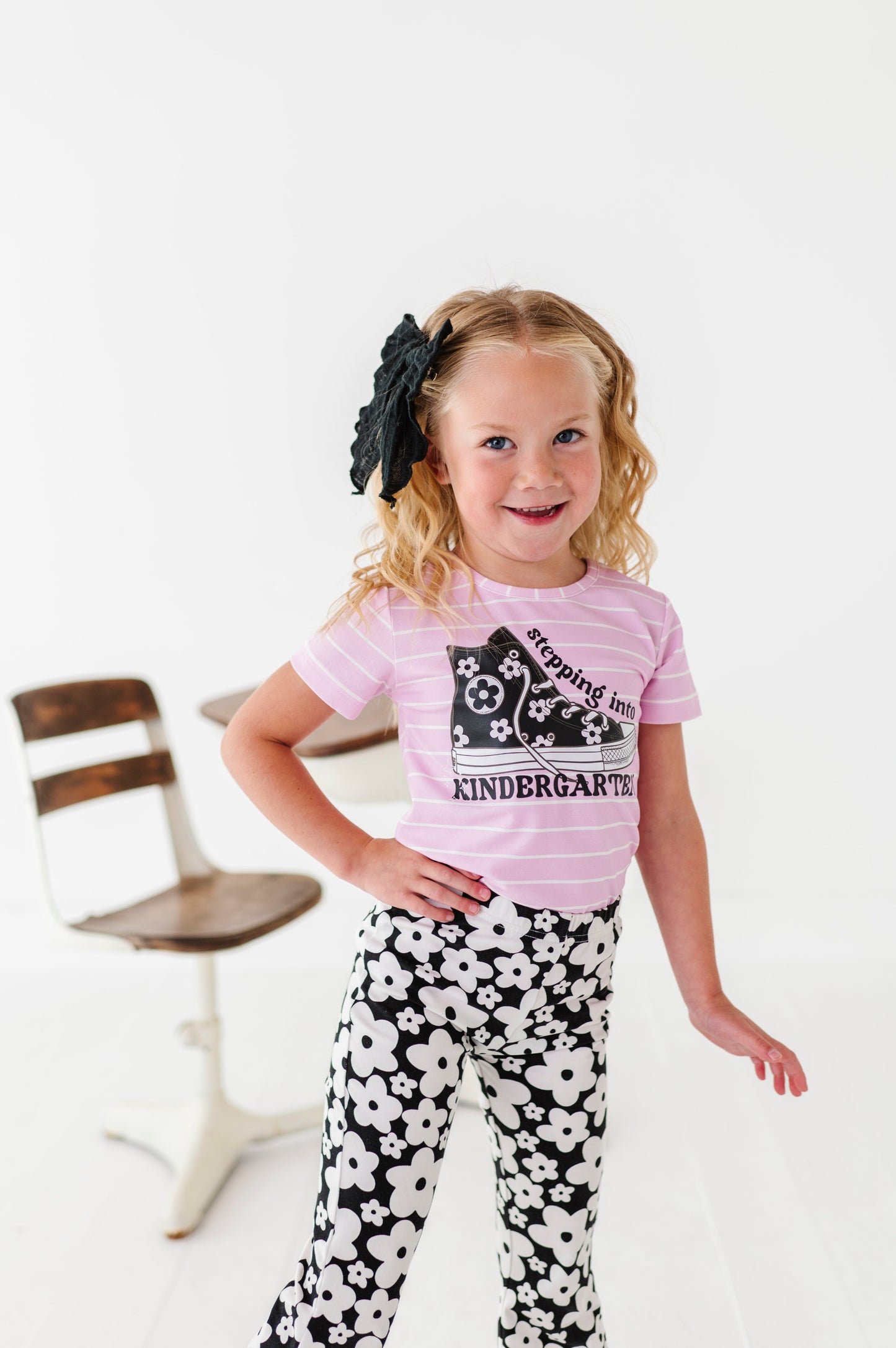 GIRLS “Stepping into…” Grade Level Tee (ALL GRADES HERE)