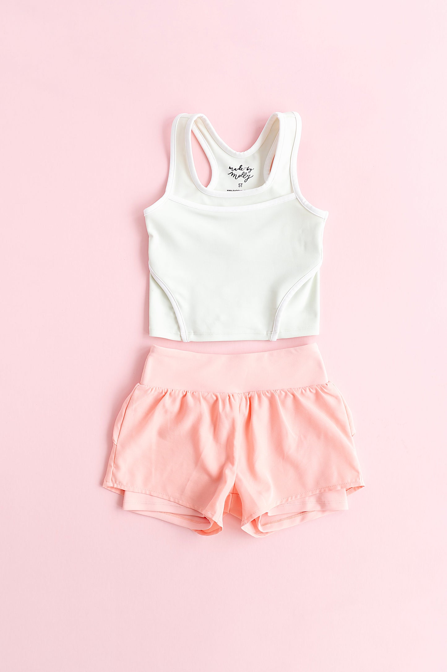 Peachy Pearl | Ruffle Bum Runner Shorts