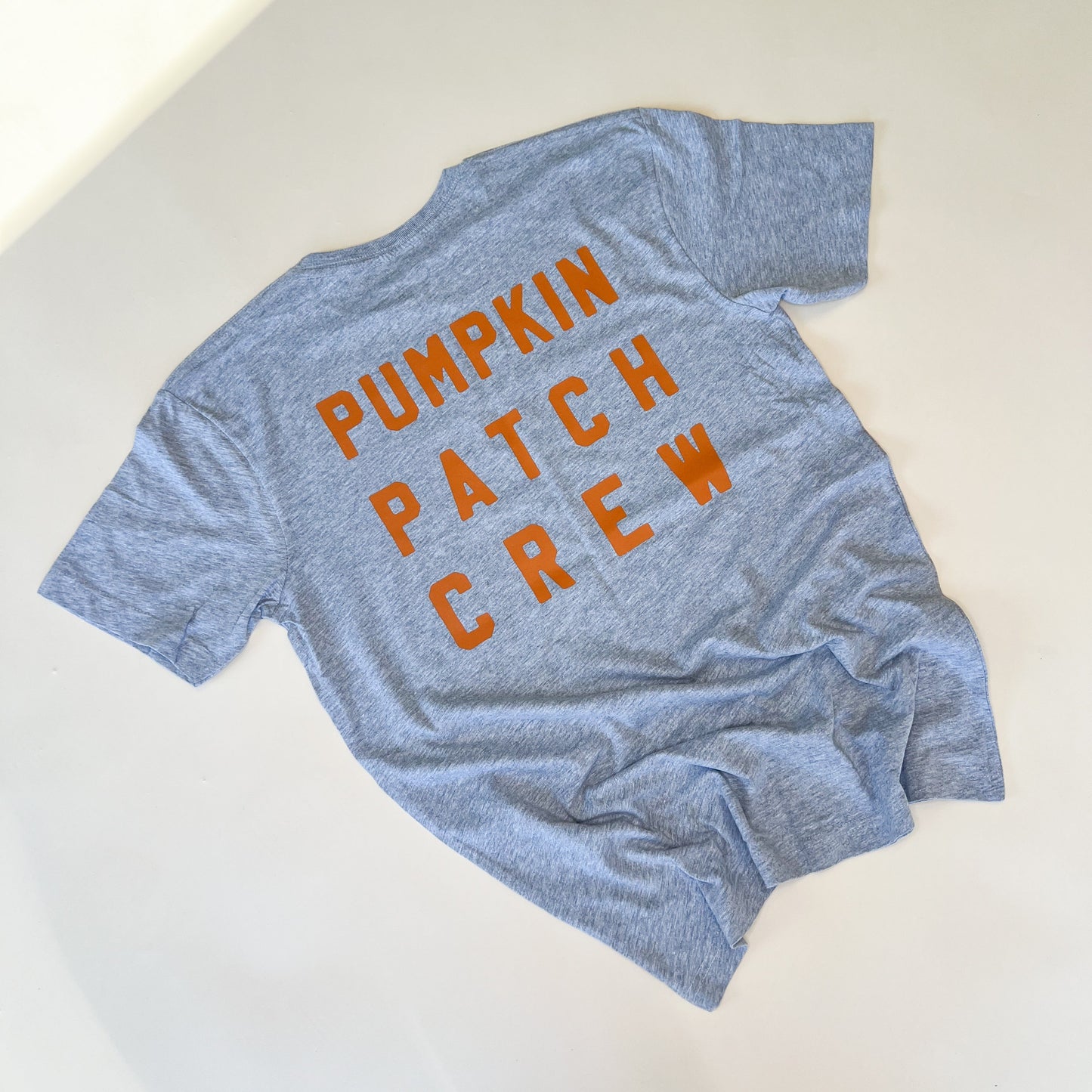 Pumpkin Patch Crew Classic Adult Tee - Burnt Orange Design