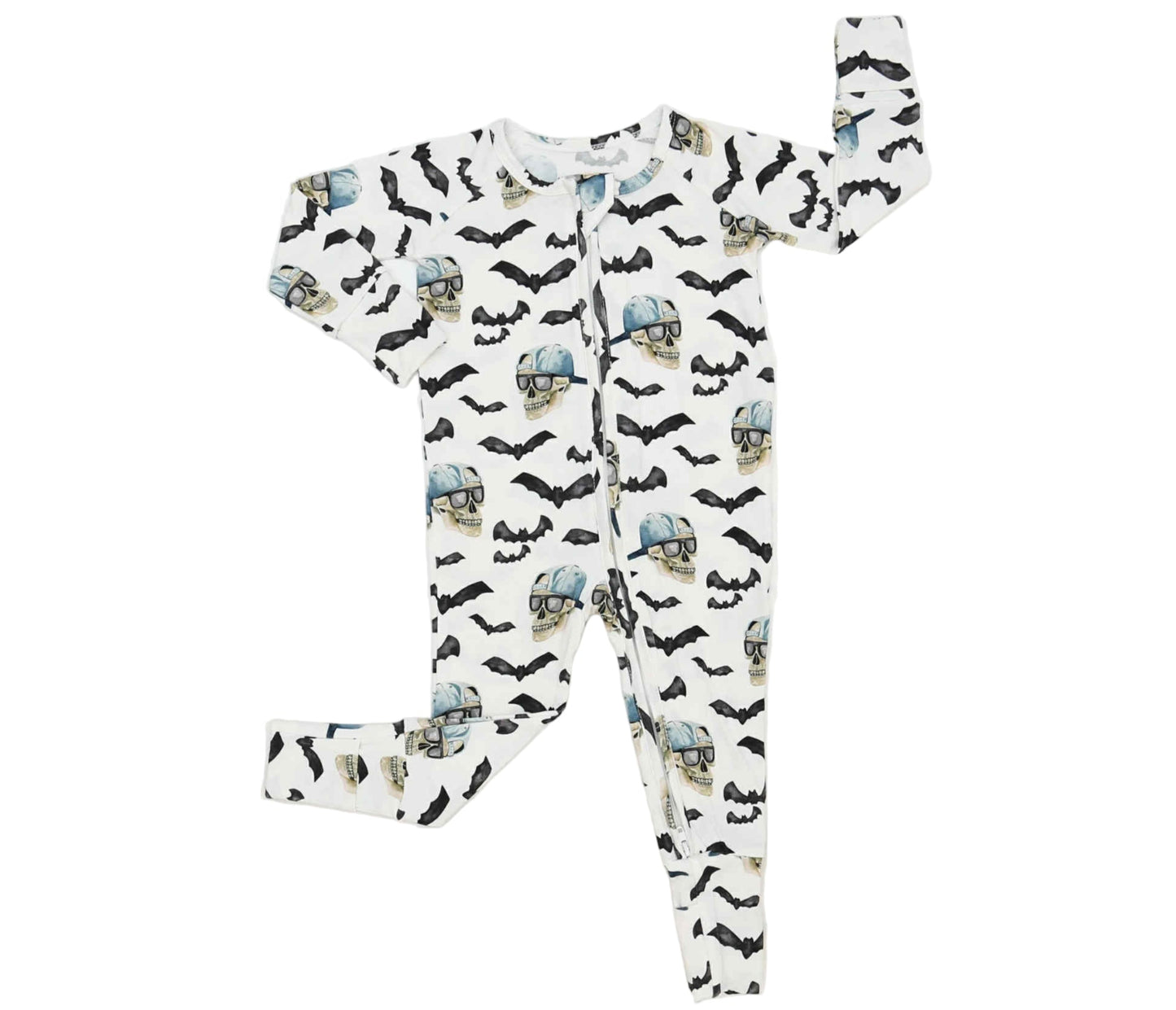 Spooky Bro Bamboo Zippy Pajamas
