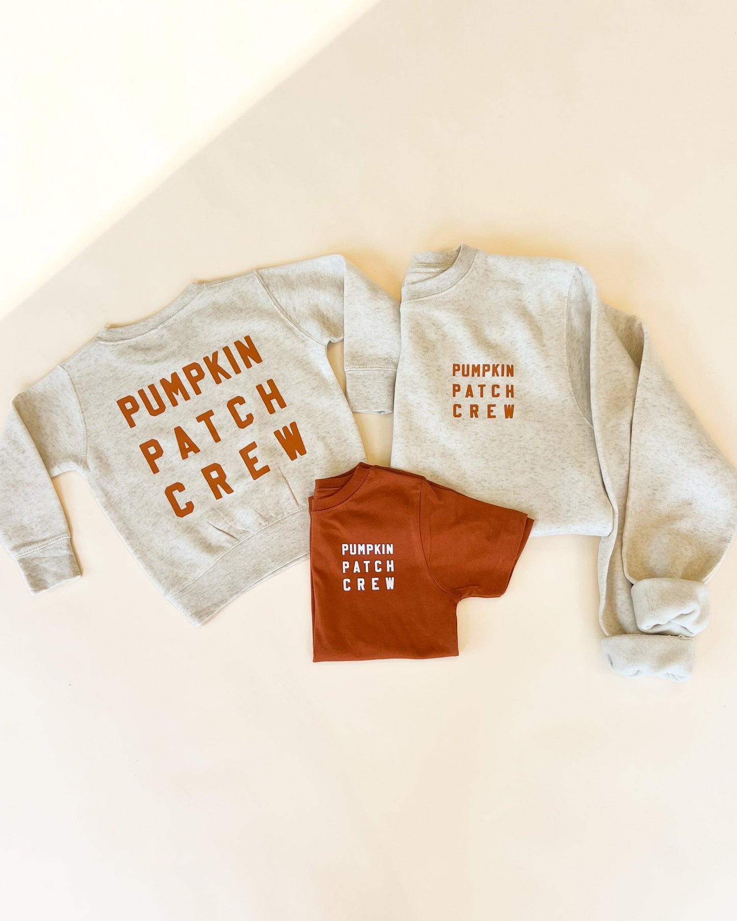 Pumpkin Patch Crew Classic Child Sweatshirt
