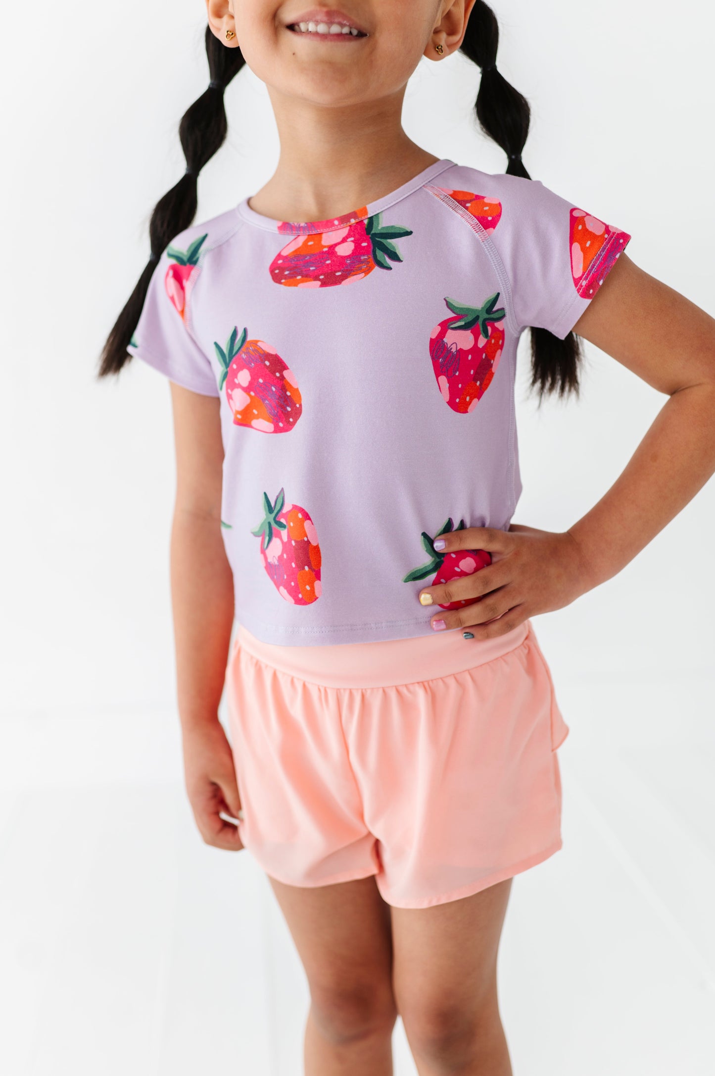 Peachy Pearl | Ruffle Bum Runner Shorts