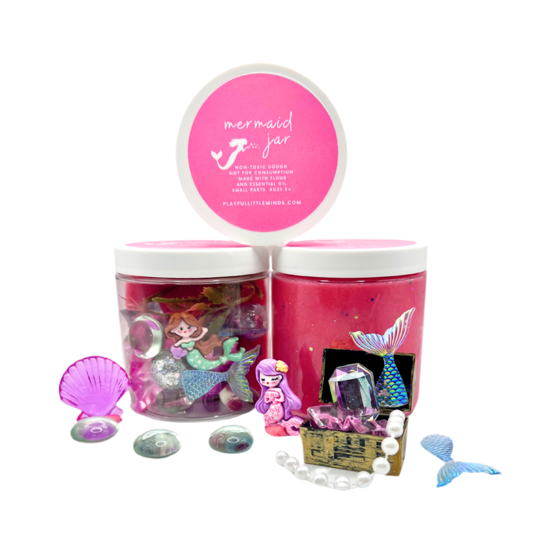 Enchanting Mermaid Playdough Sensory Kit