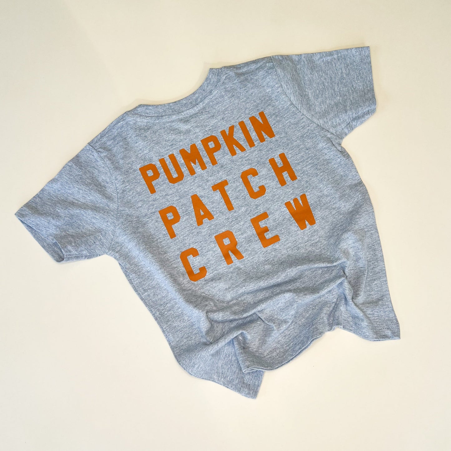 Pumpkin Patch Crew Classic Child Tee - Burnt Orange Design