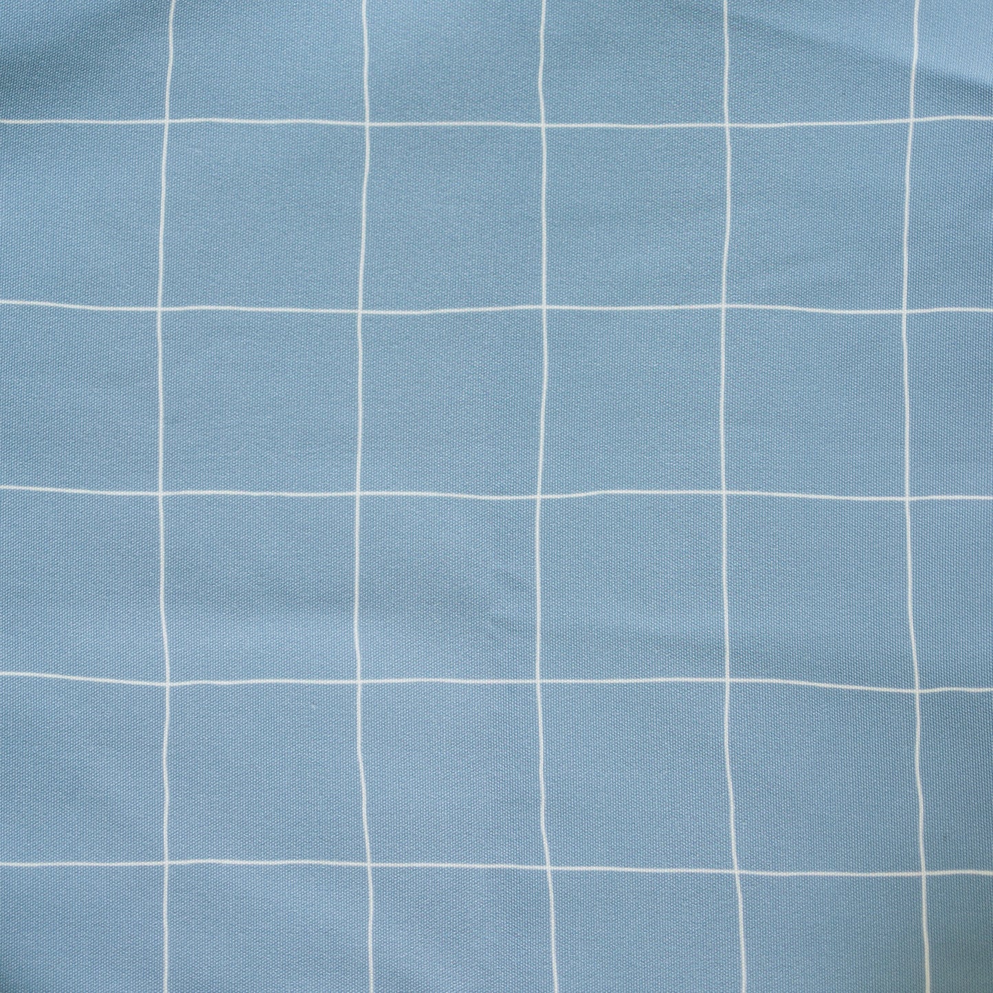 Blaues Gitter IKEA Antilop Kissenbezug