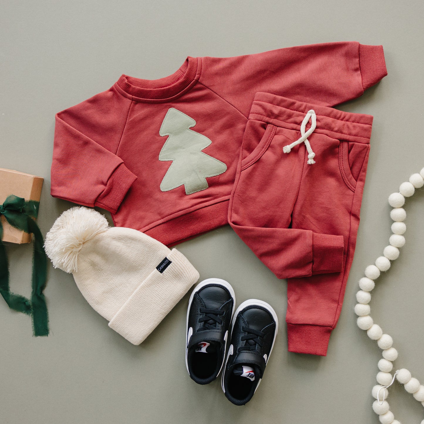 Christmas Tree Patch Sweatshirt