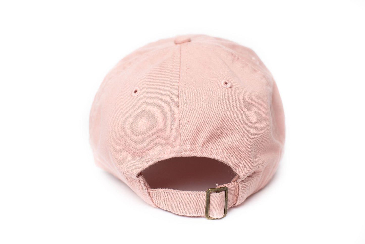 Dusty Rose Smiley Face Hat