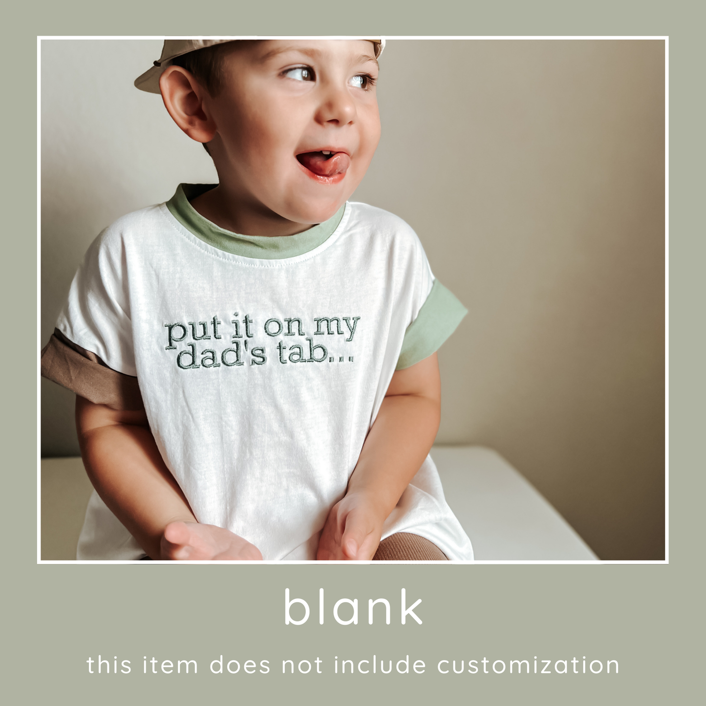 Blank Colorblock Tee and Biker Shorts Set