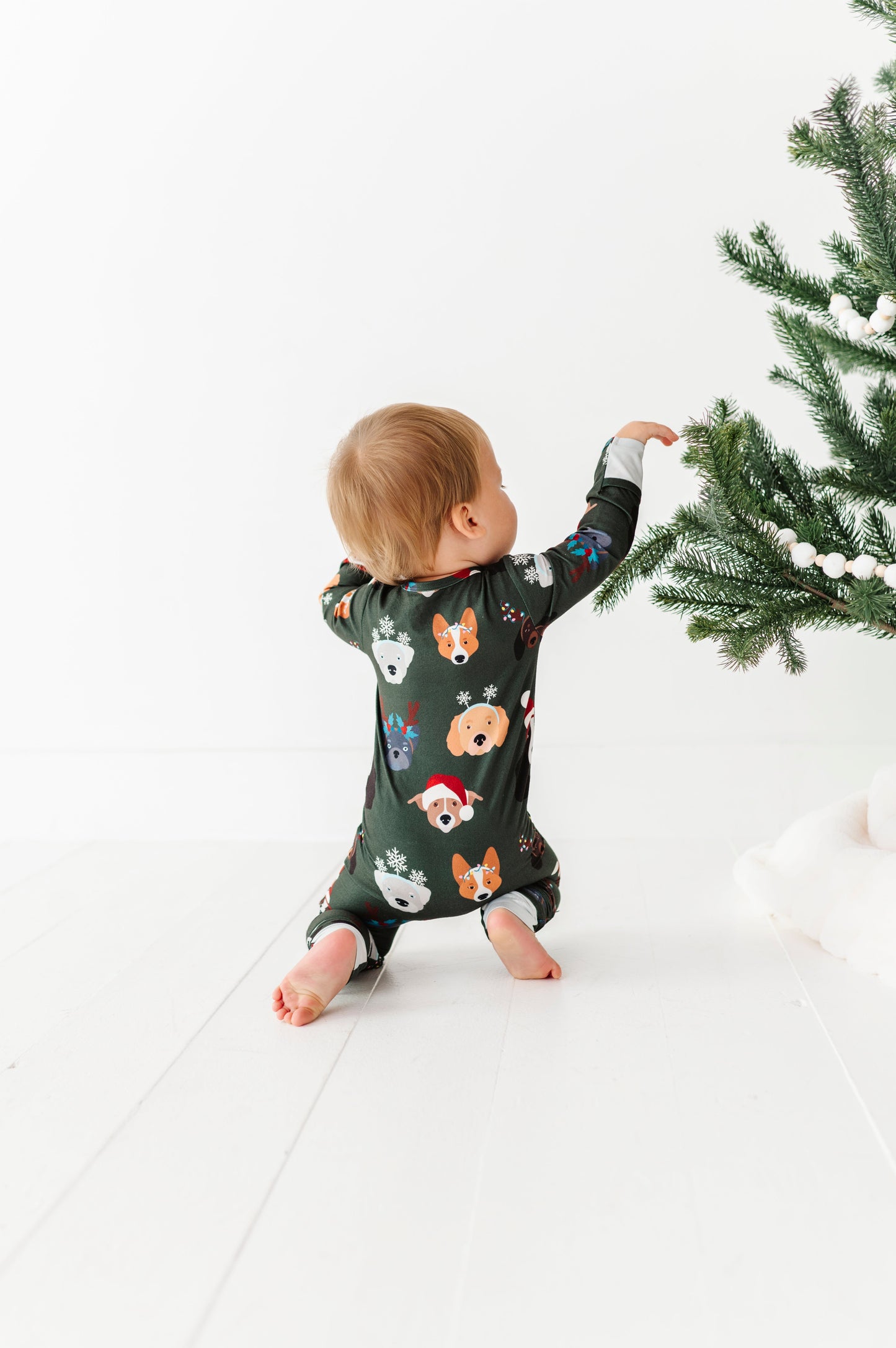 Christmas Doggies | ZIP ROMPER