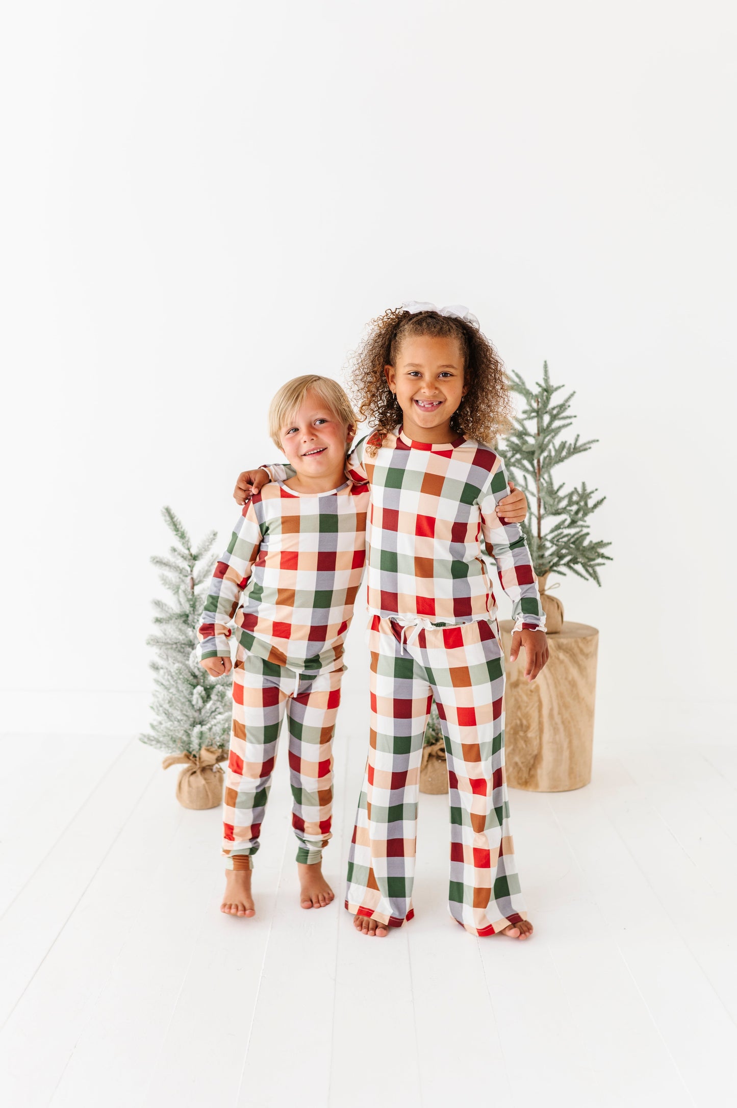 Holiday Plaid | BOYS JOGGER SET