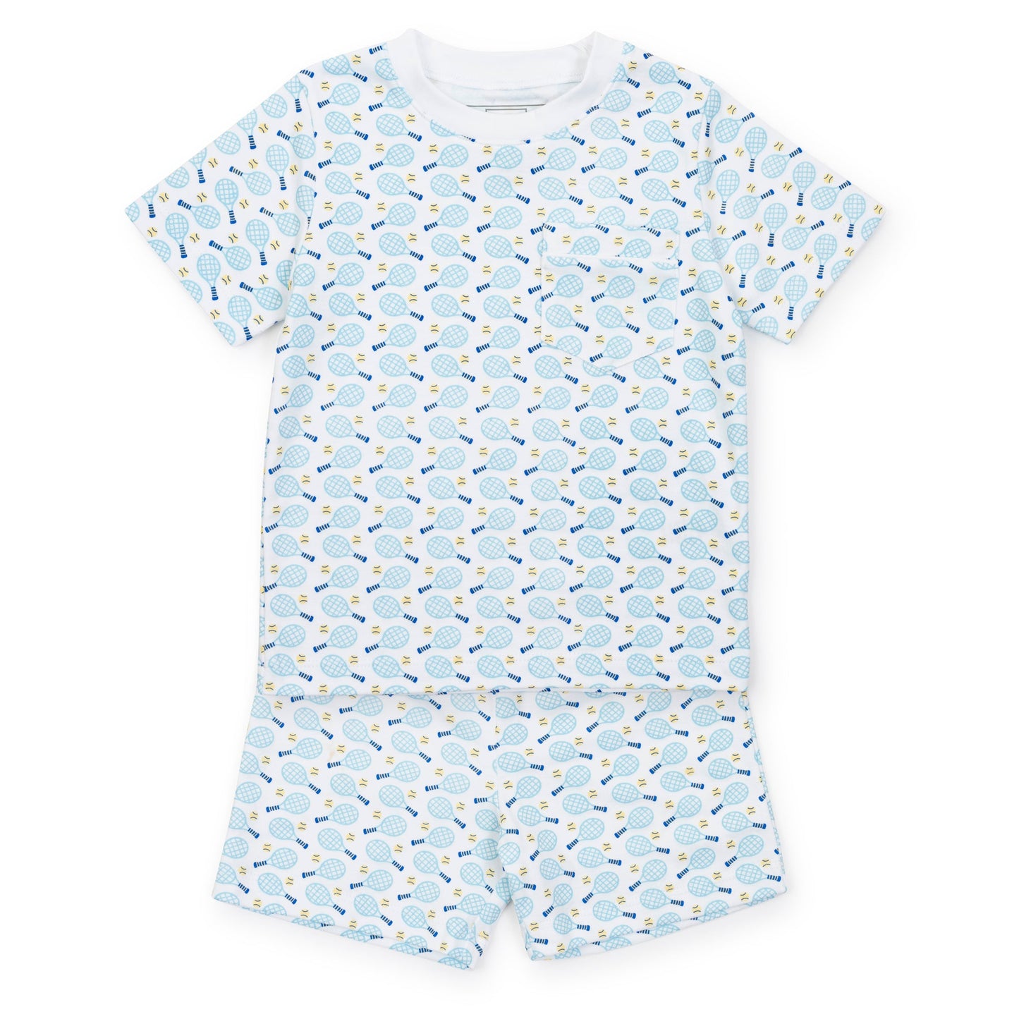 Charles Boys' Short Set - Tennis Match Blue