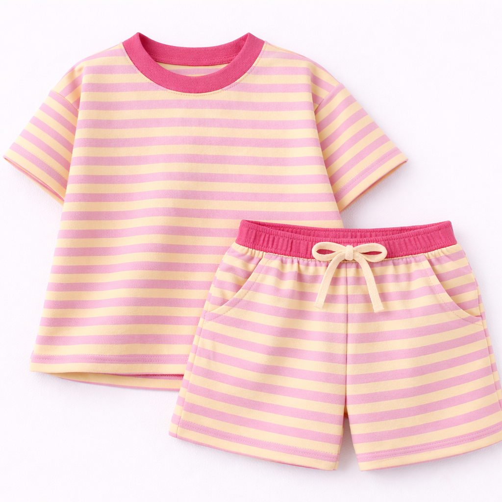 Shorts-Set aus Bio-Baumwolle – weitere Farben