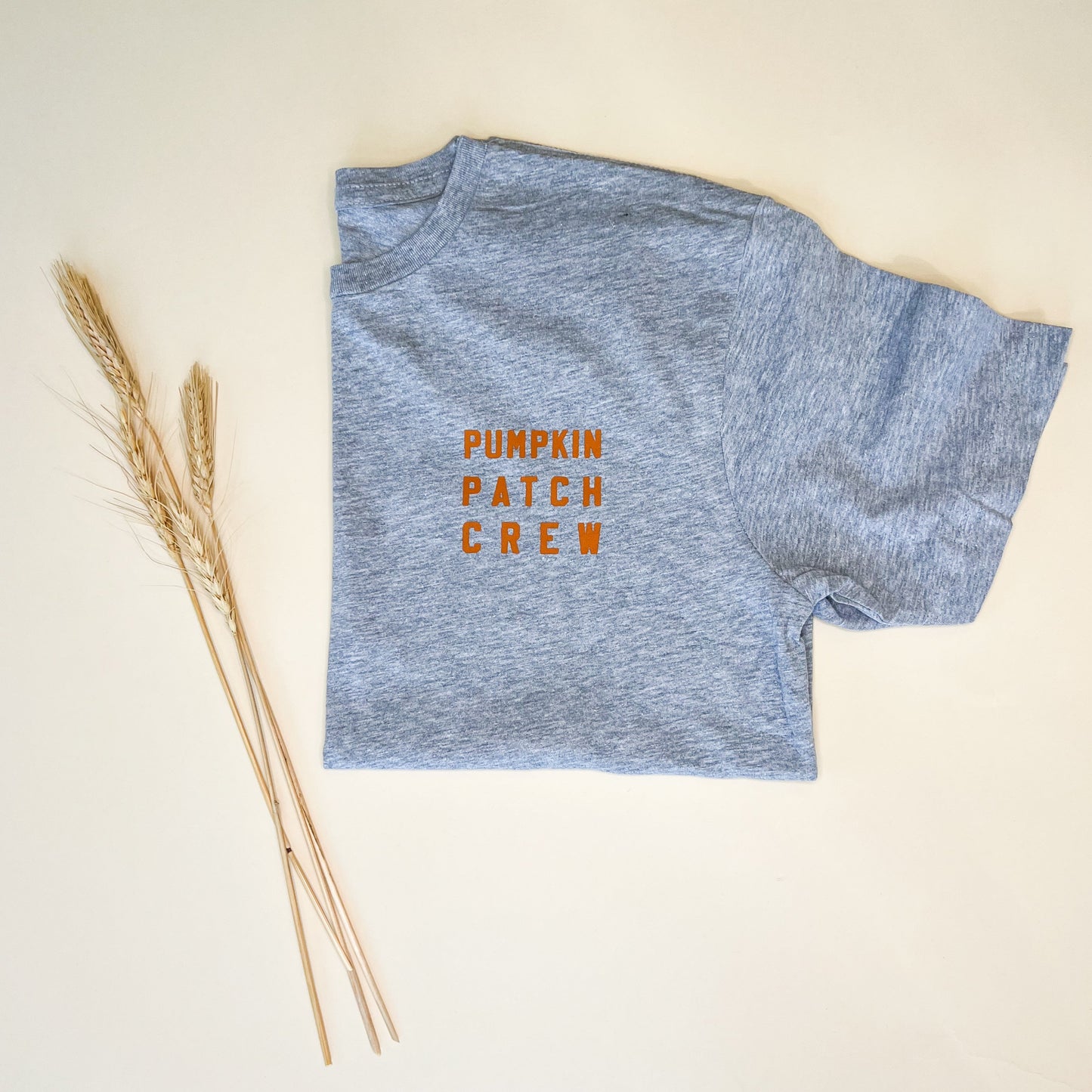 Pumpkin Patch Crew Classic Adult Tee - Burnt Orange Design
